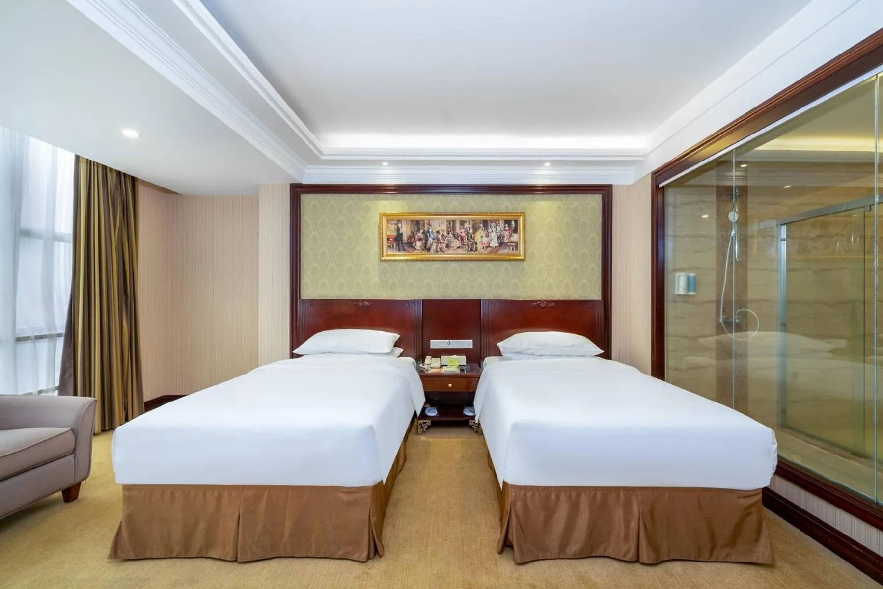 Bed in Vienna Hotel Dongguan Houjie Exhibition Center