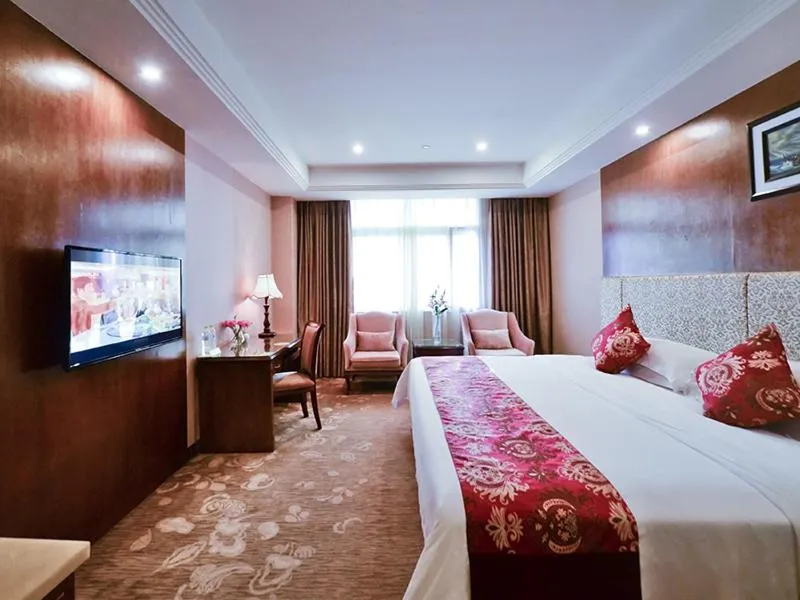 Bed in Vienna Hotel Nanning Jiangnan Wanda