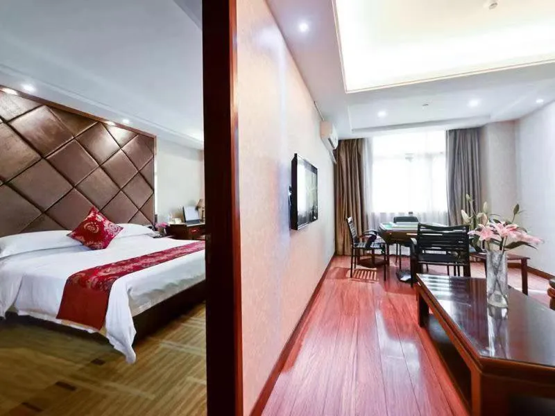 Bed in Vienna Hotel Nanning Jiangnan Wanda