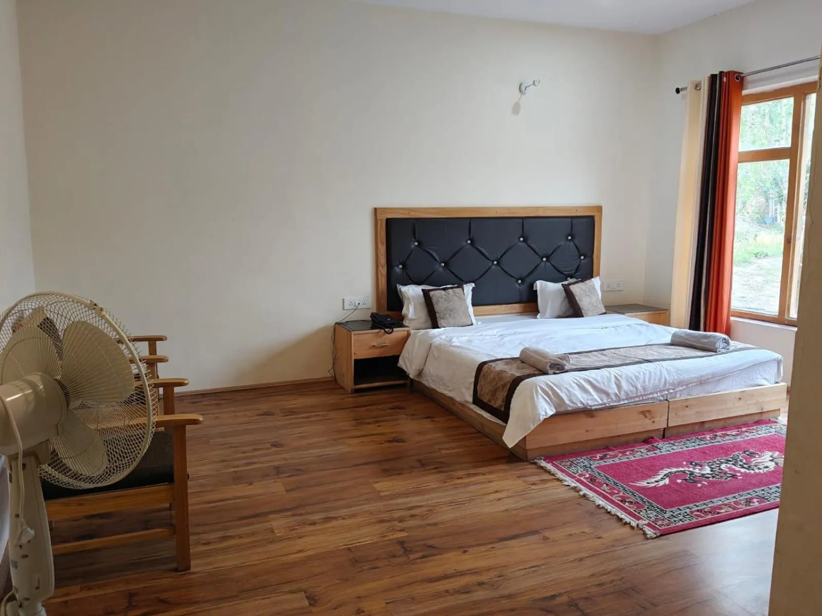 Bed in Hotel Sambhava Inn, Leh