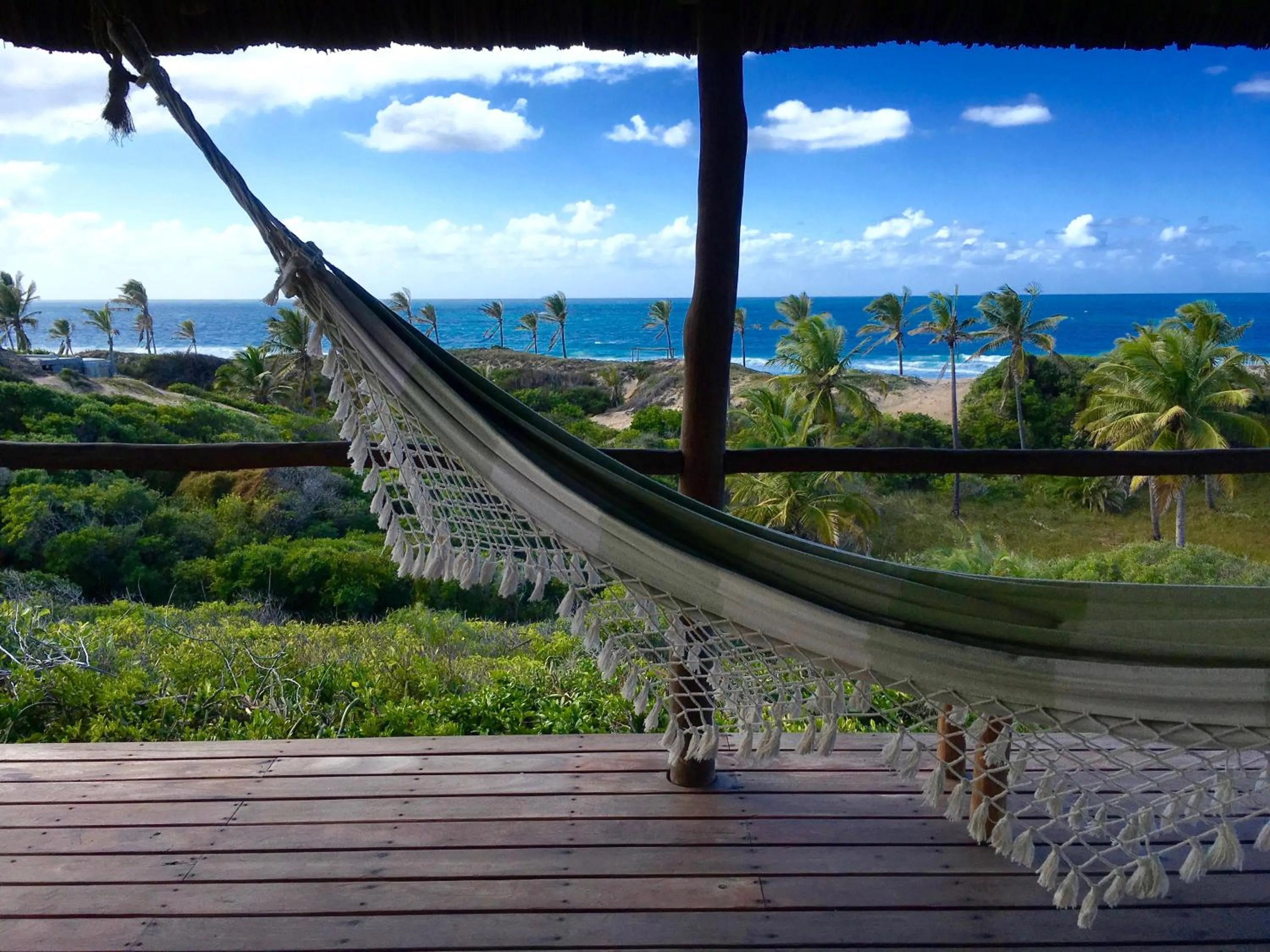 Balcony/Terrace in Travessia Beach Lodge