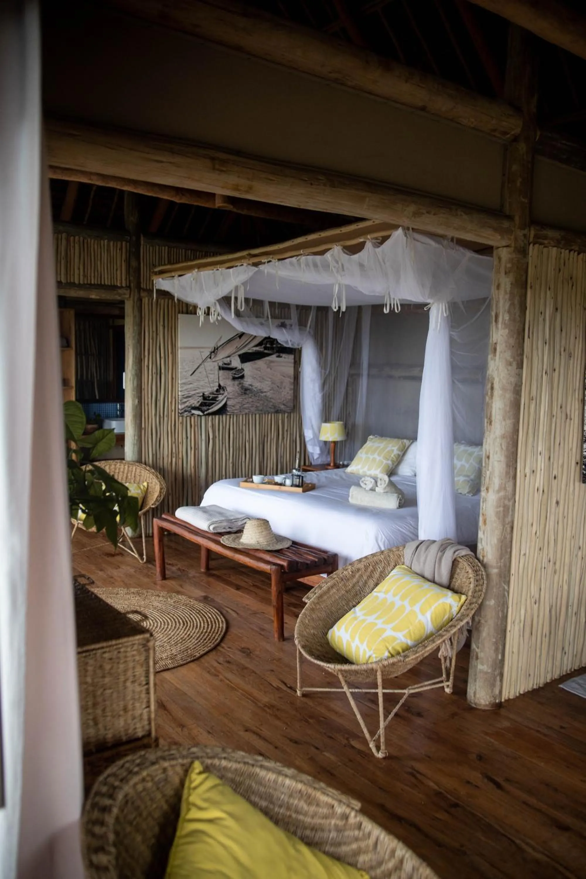 Family in Travessia Beach Lodge