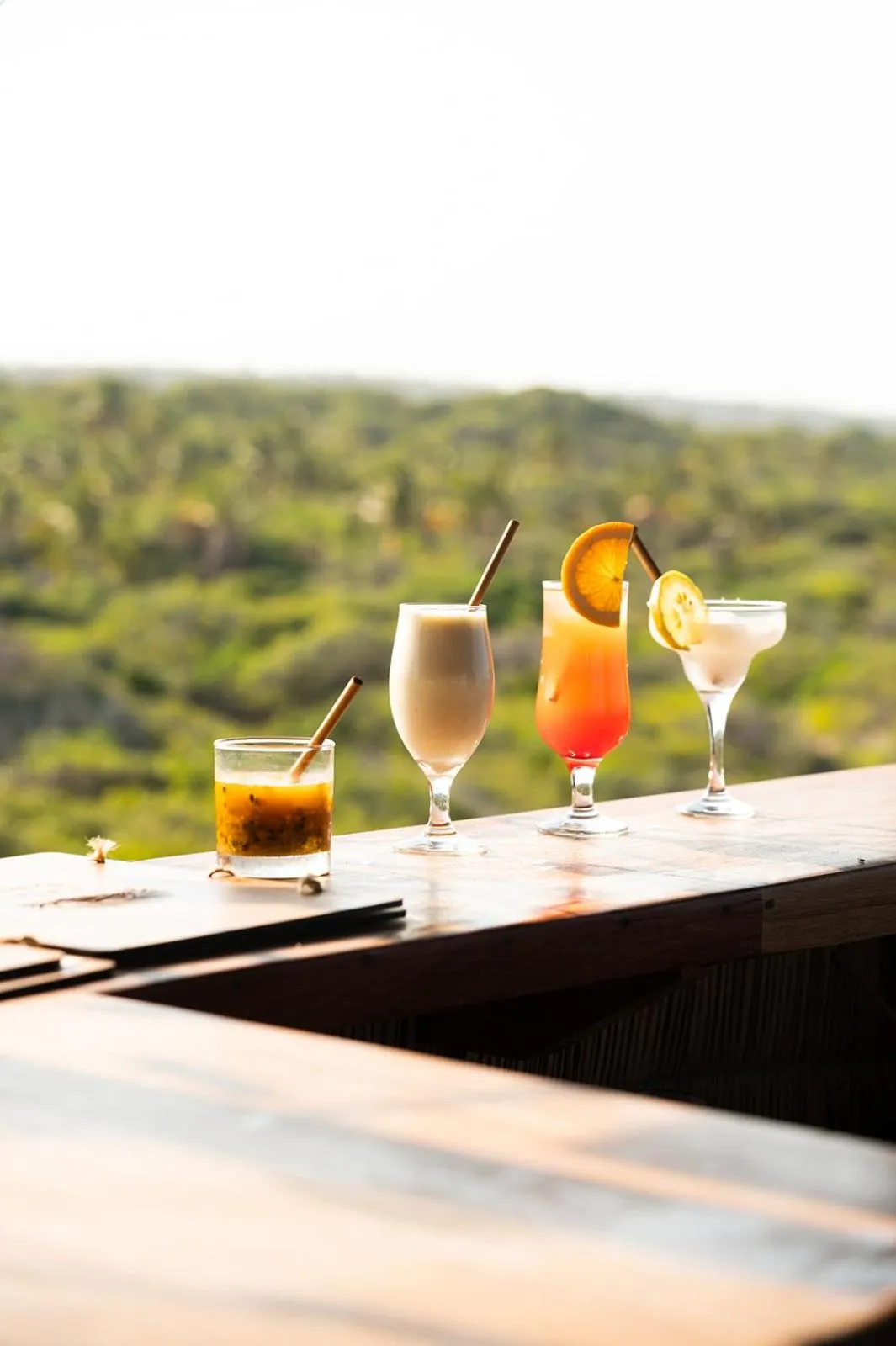 Food and drinks in Travessia Beach Lodge