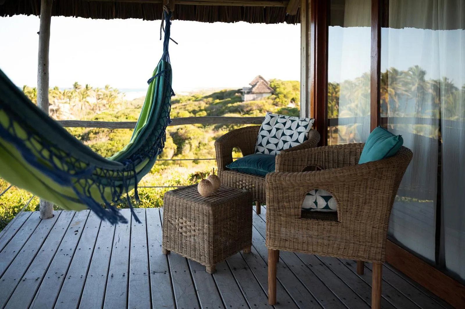Balcony/Terrace in Travessia Beach Lodge