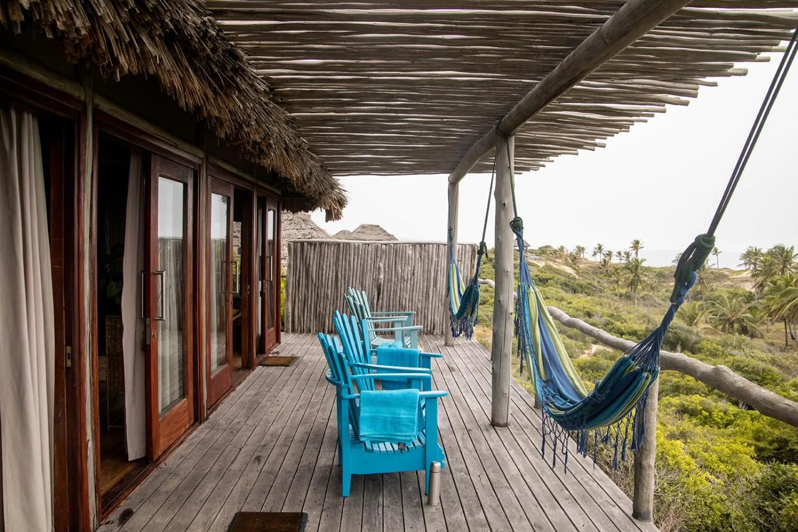 Balcony/Terrace in Travessia Beach Lodge