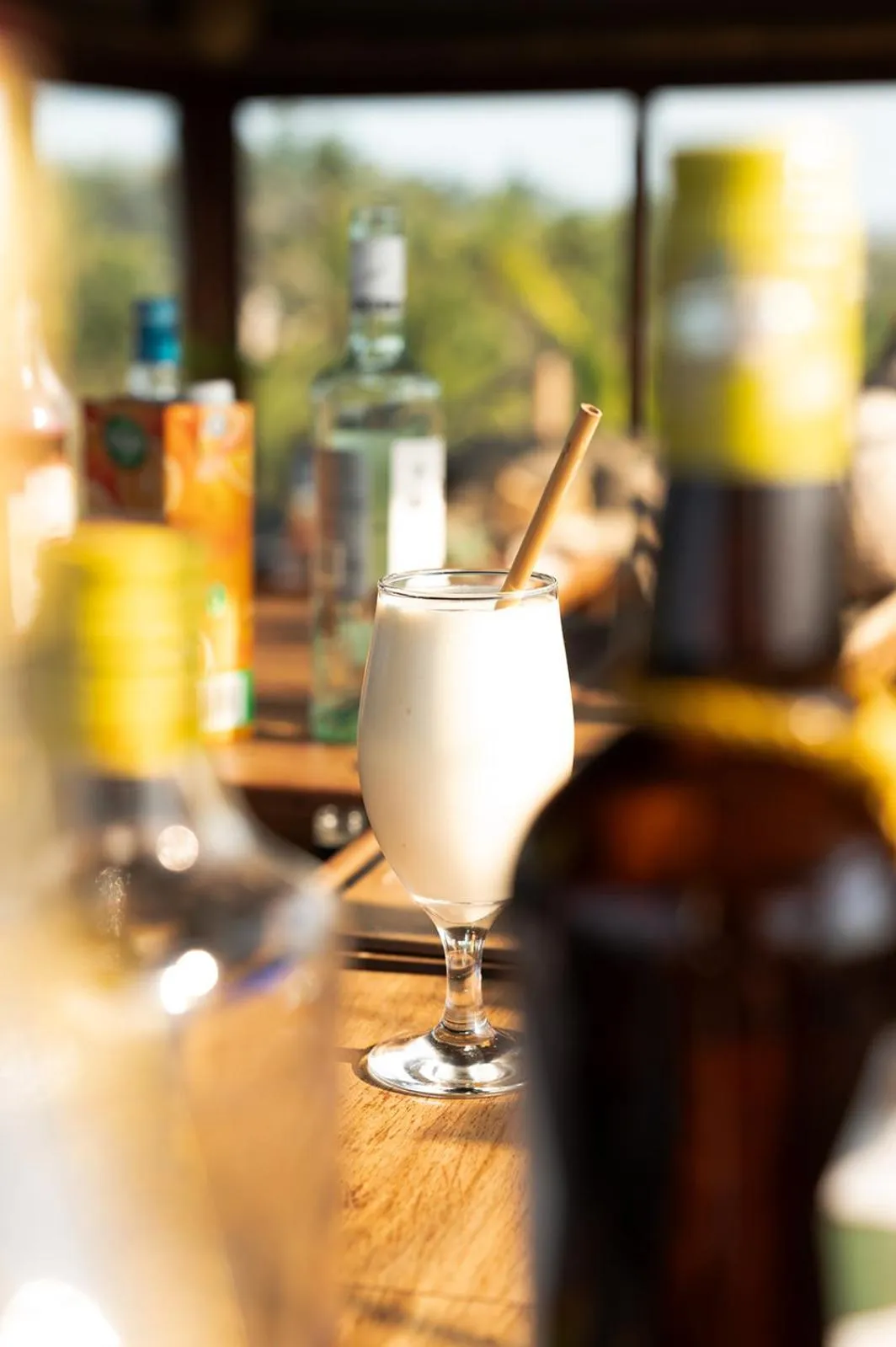 Food and drinks in Travessia Beach Lodge