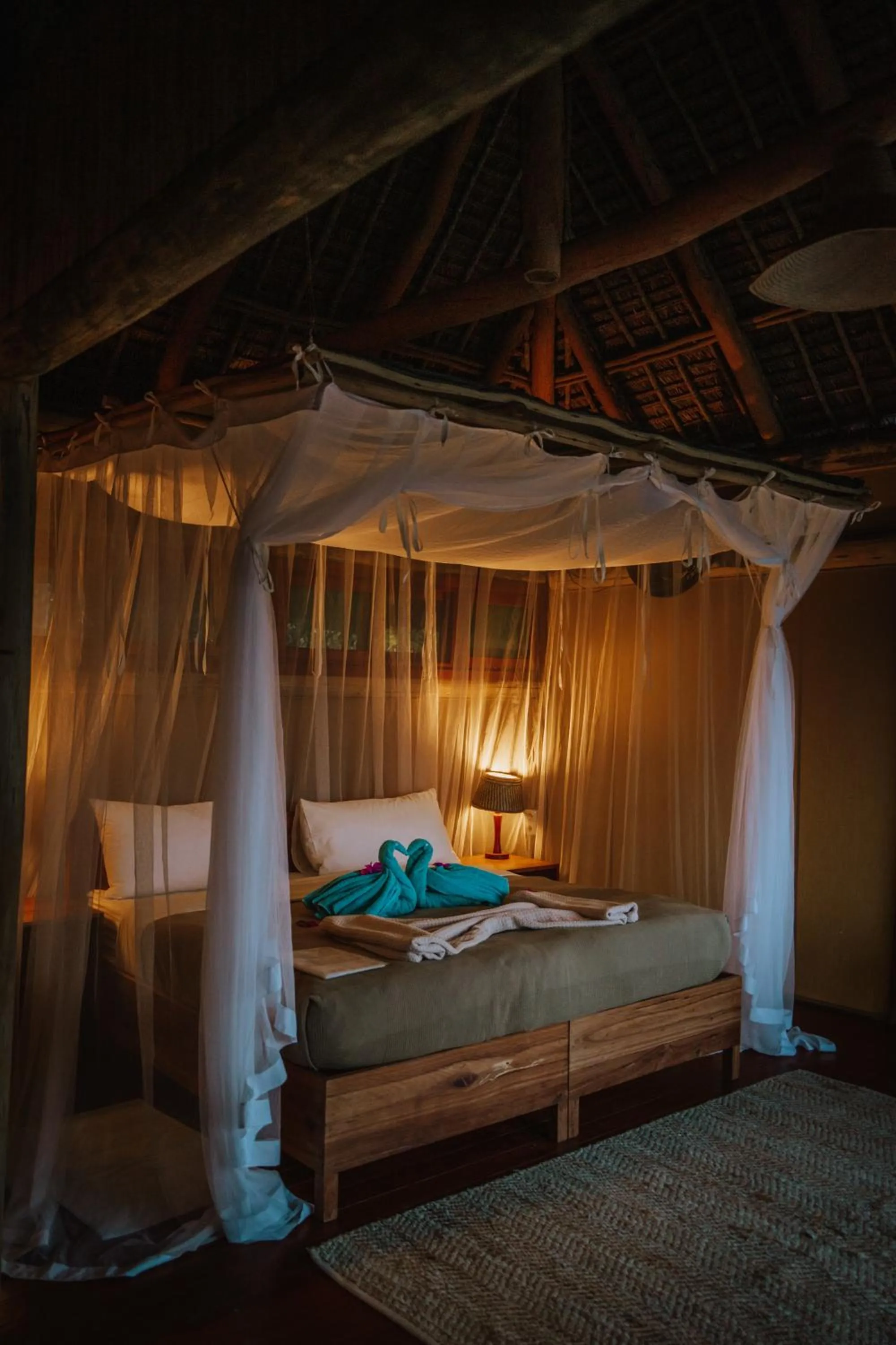 Bedroom, Bed in Travessia Beach Lodge
