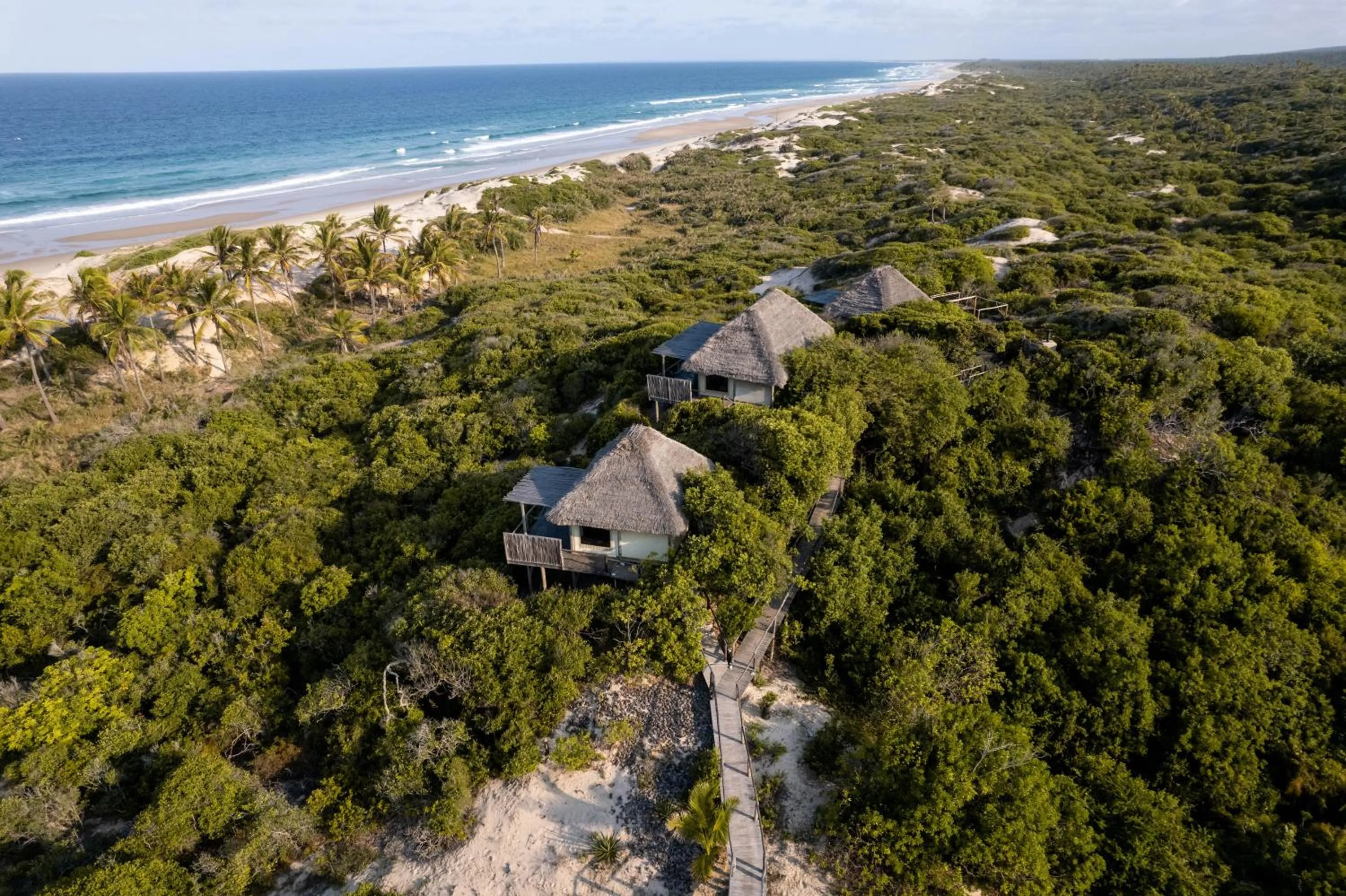 Bird's eye view in Travessia Beach Lodge