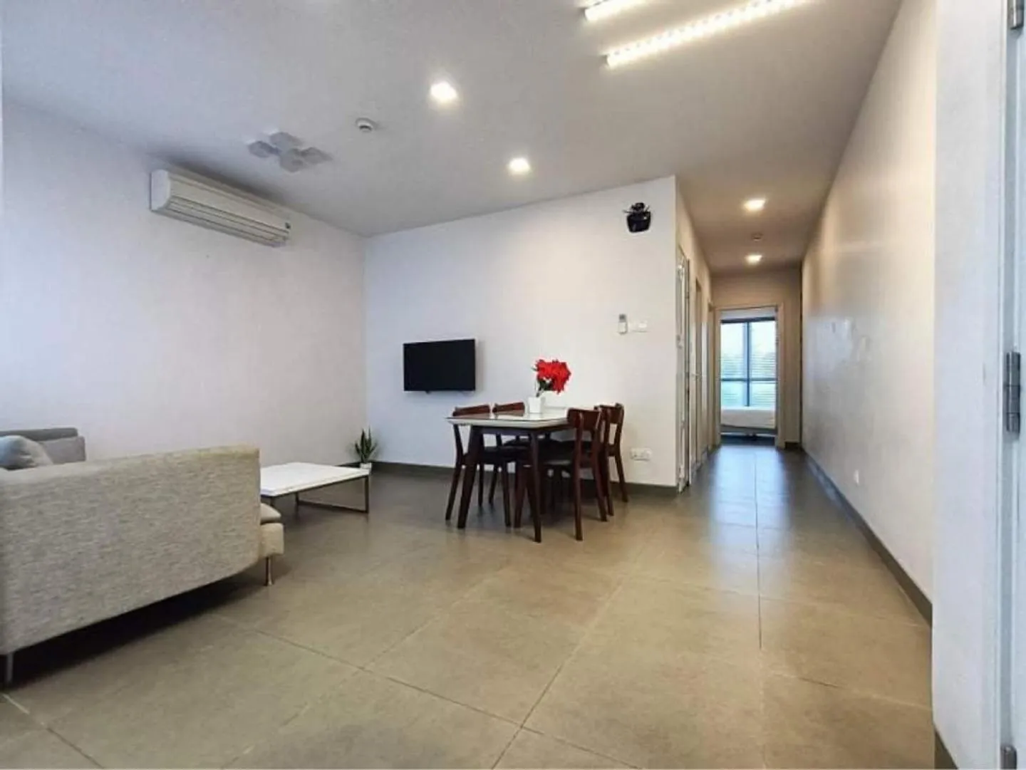 Living room in Glenwood Suites