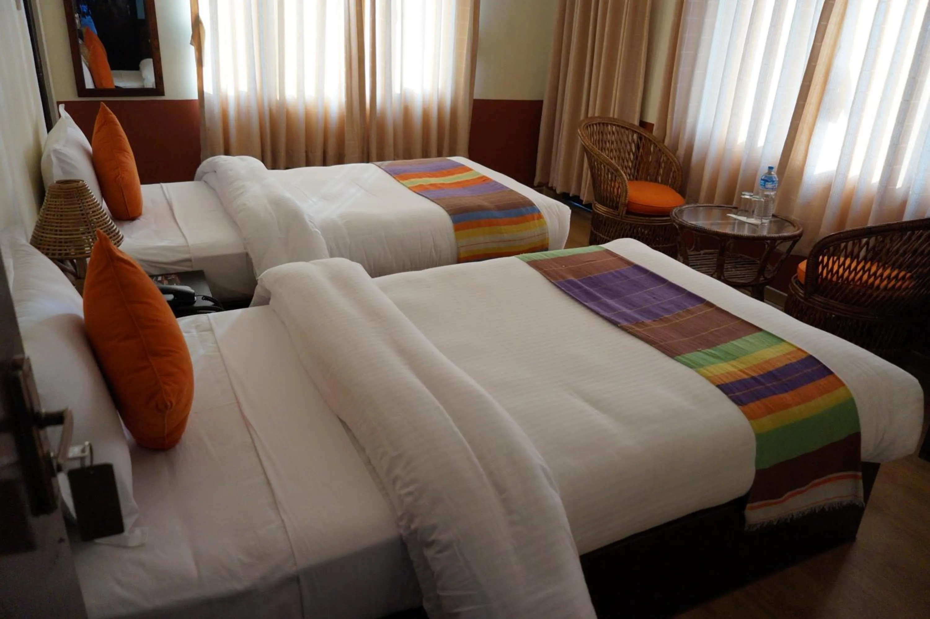 Bed in Gaia Holiday Home