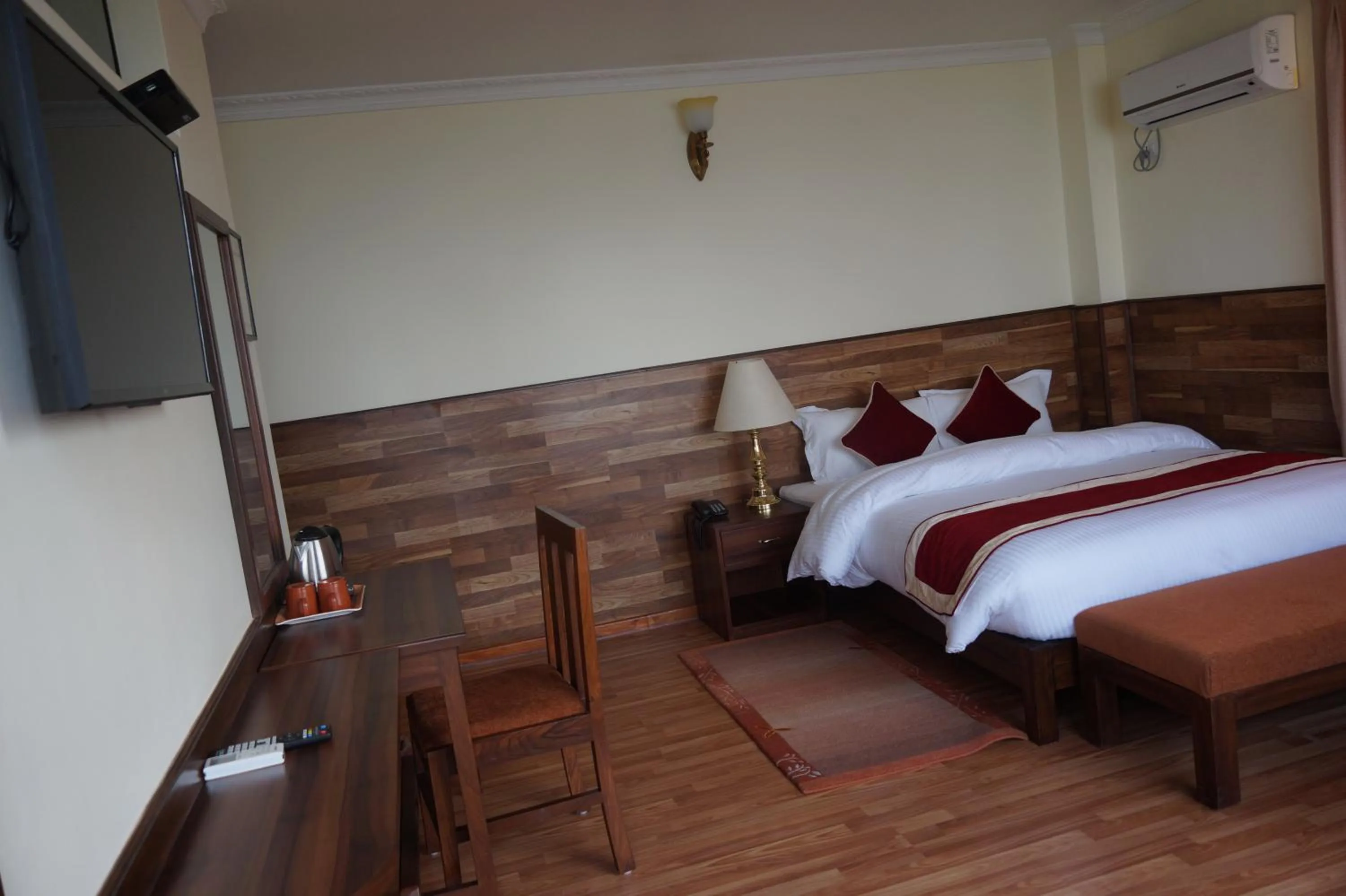 Bed in Gaia Holiday Home