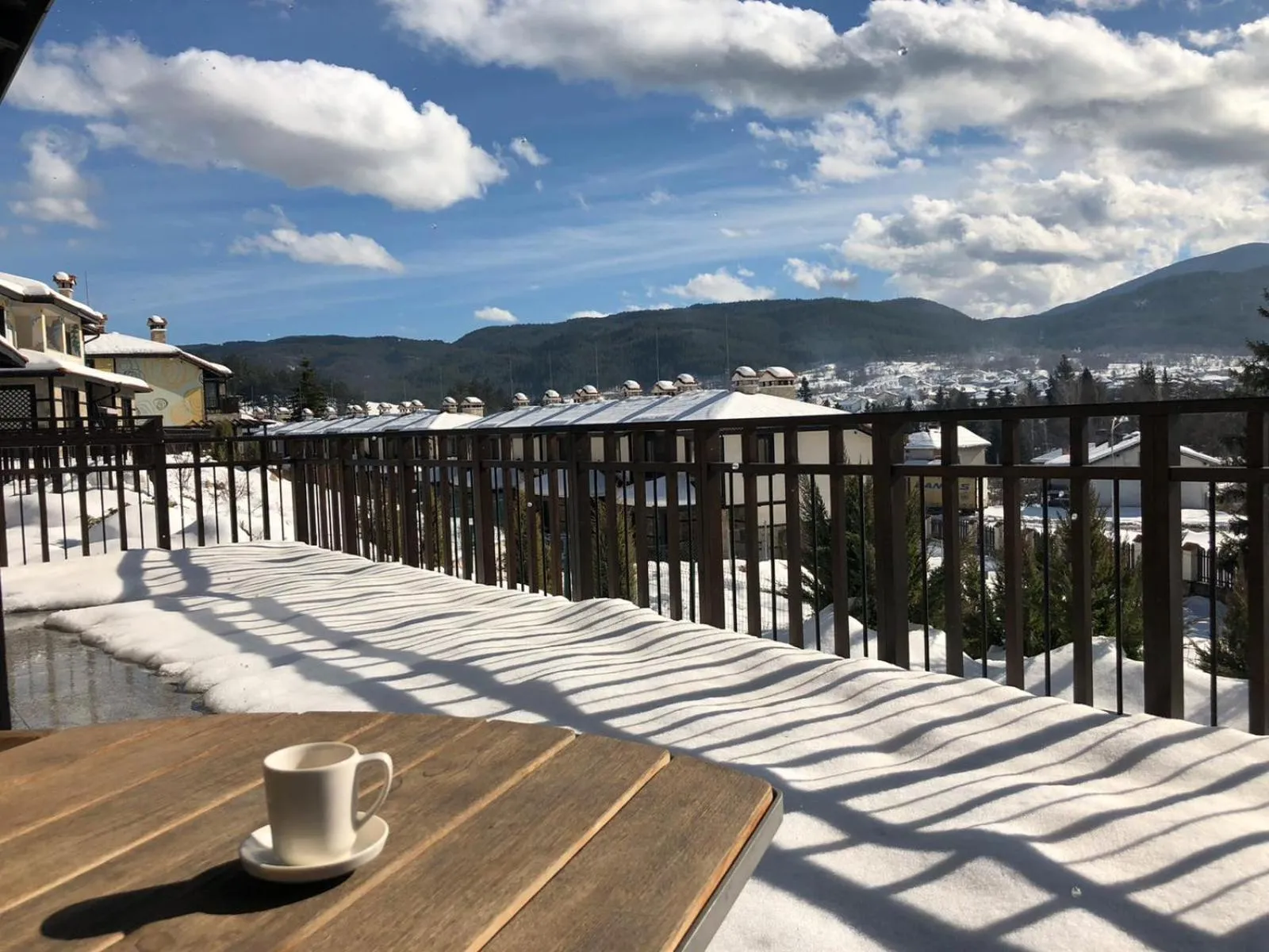Balcony/Terrace in Ruskovets Thermal SPA & Ski Resort