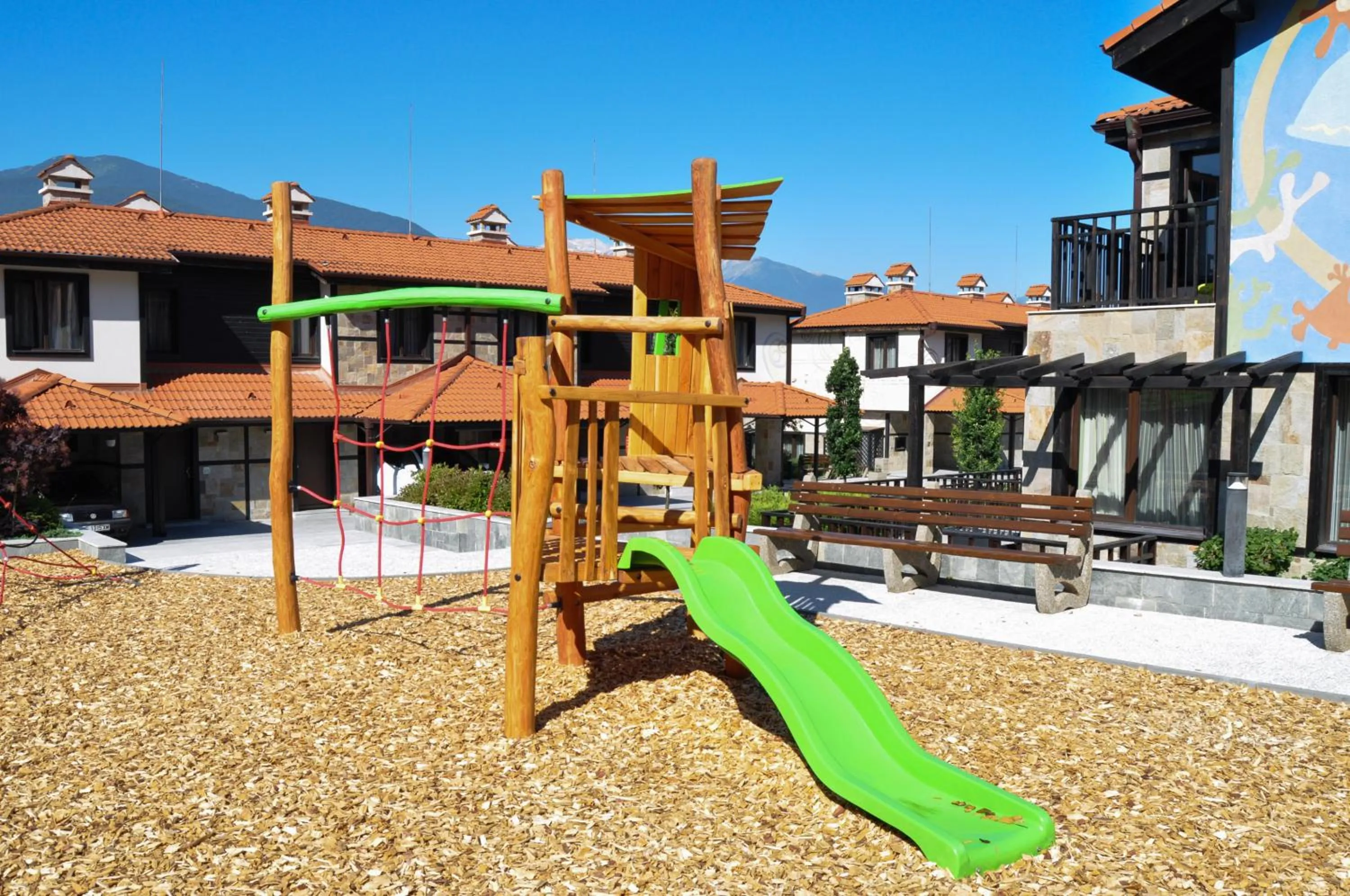 Garden in Ruskovets Thermal SPA & Ski Resort