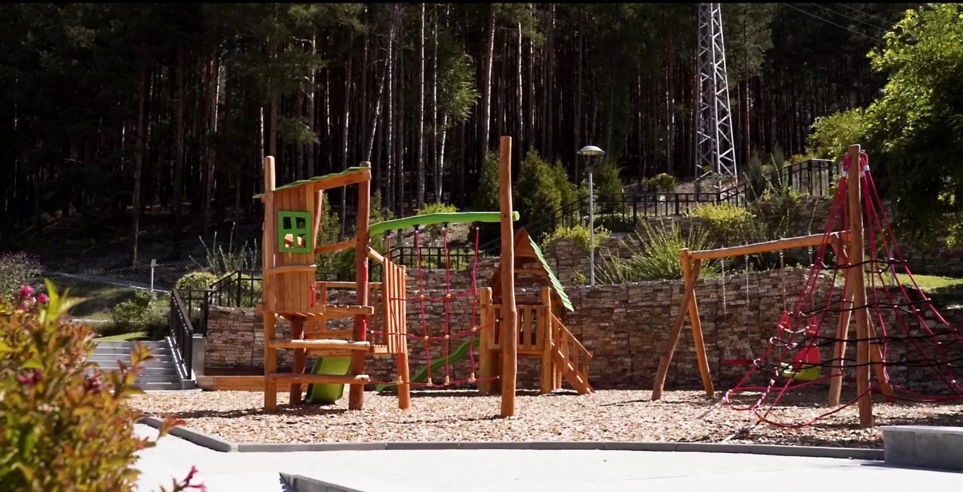 Children play ground in Ruskovets Thermal SPA & Ski Resort