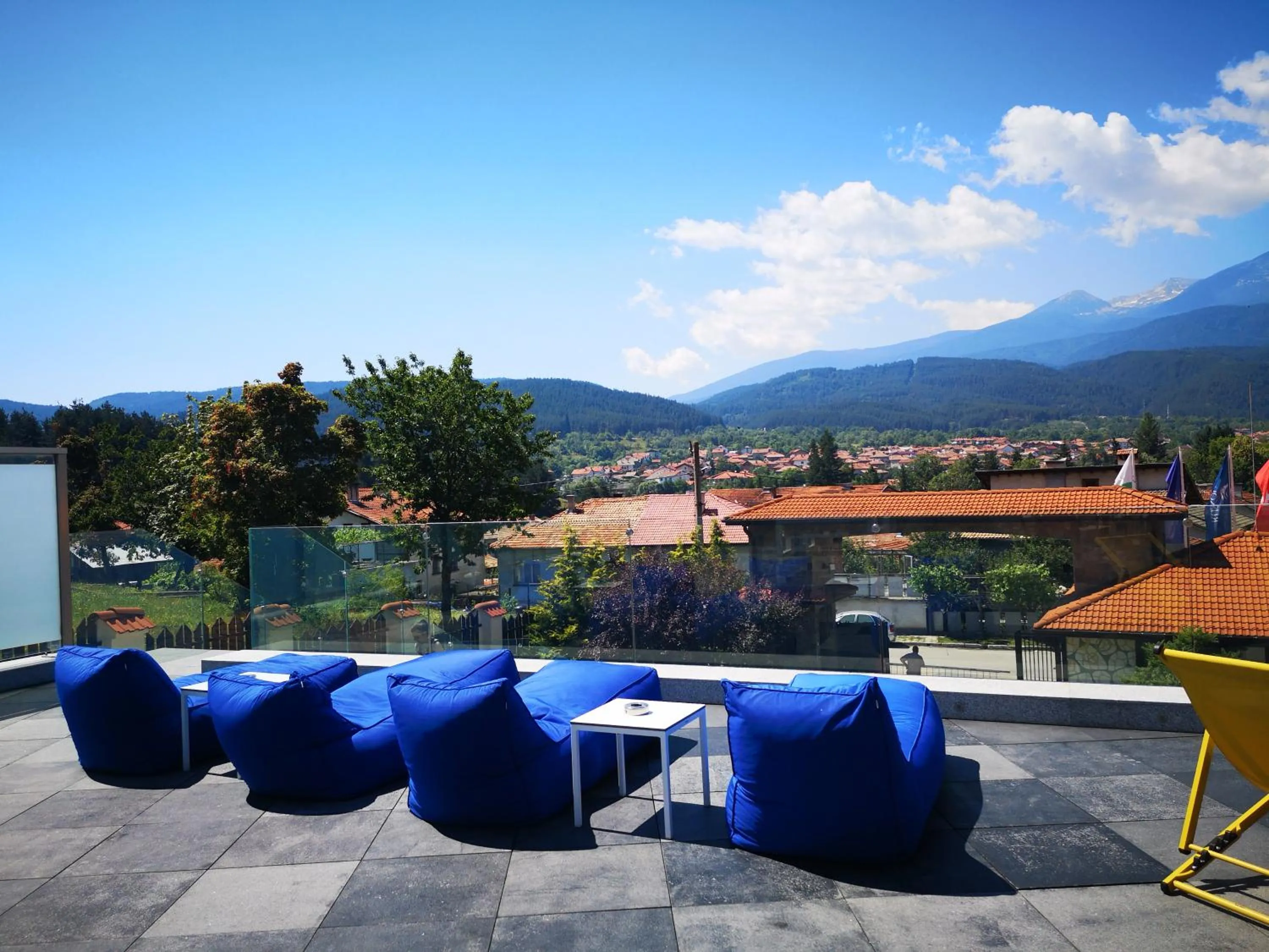 Balcony/Terrace in Ruskovets Thermal SPA & Ski Resort