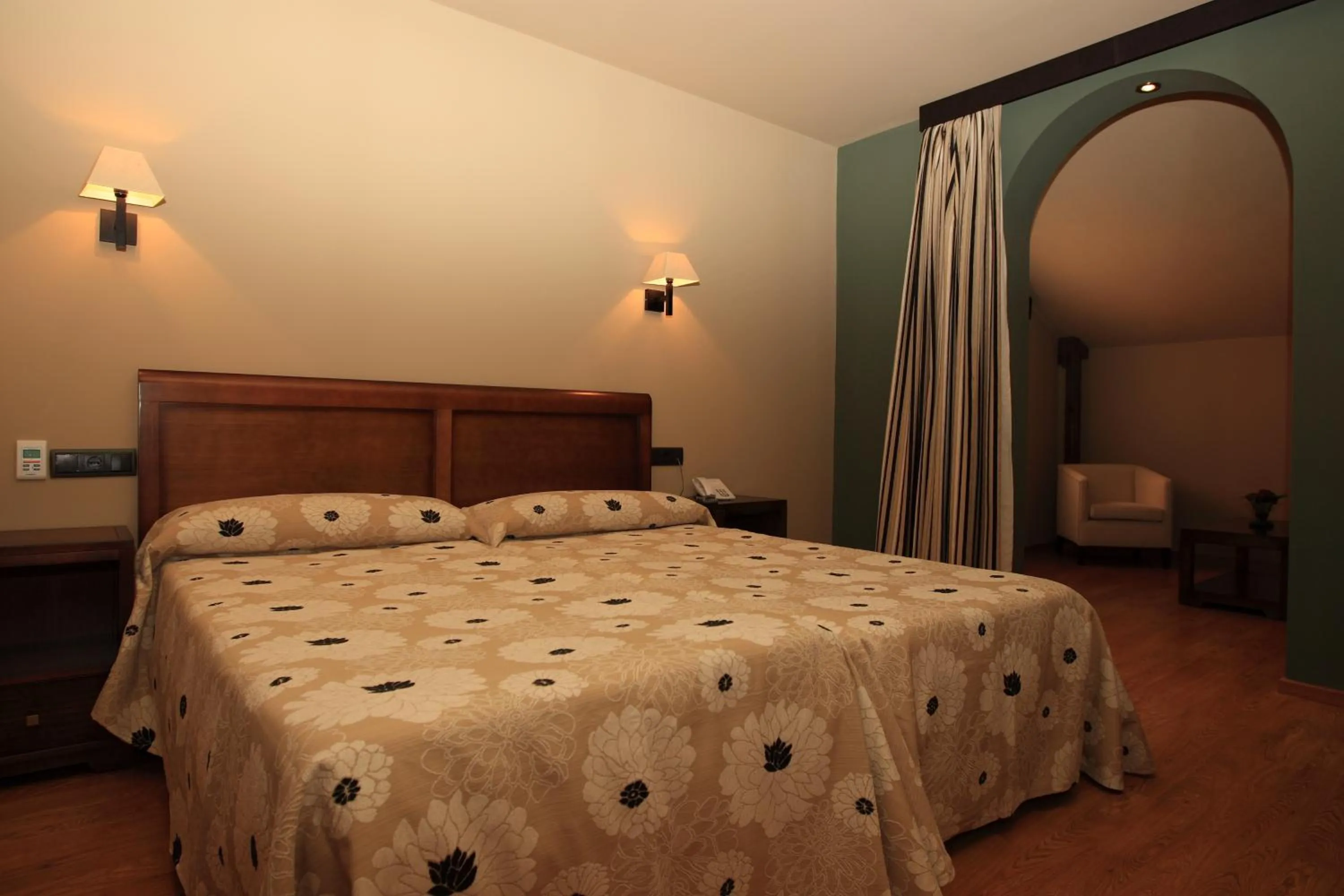 Bed in Hotel Zerbinetta