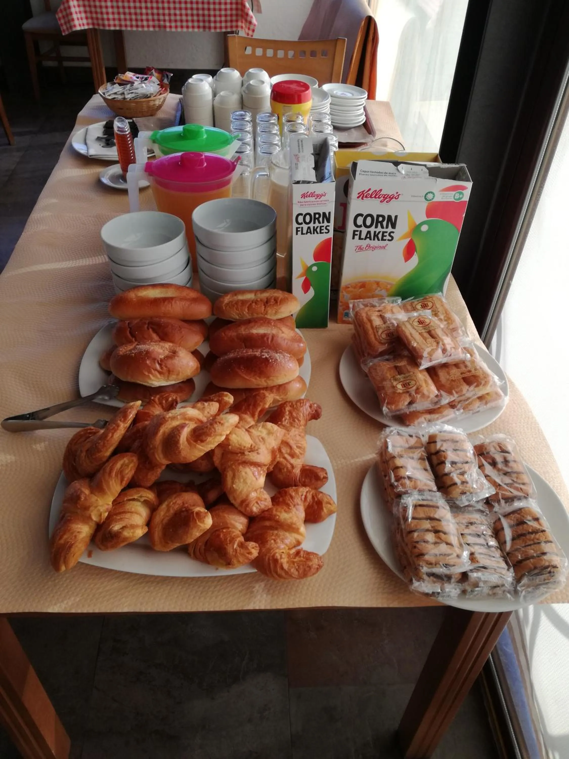 Breakfast in Hotel Zerbinetta