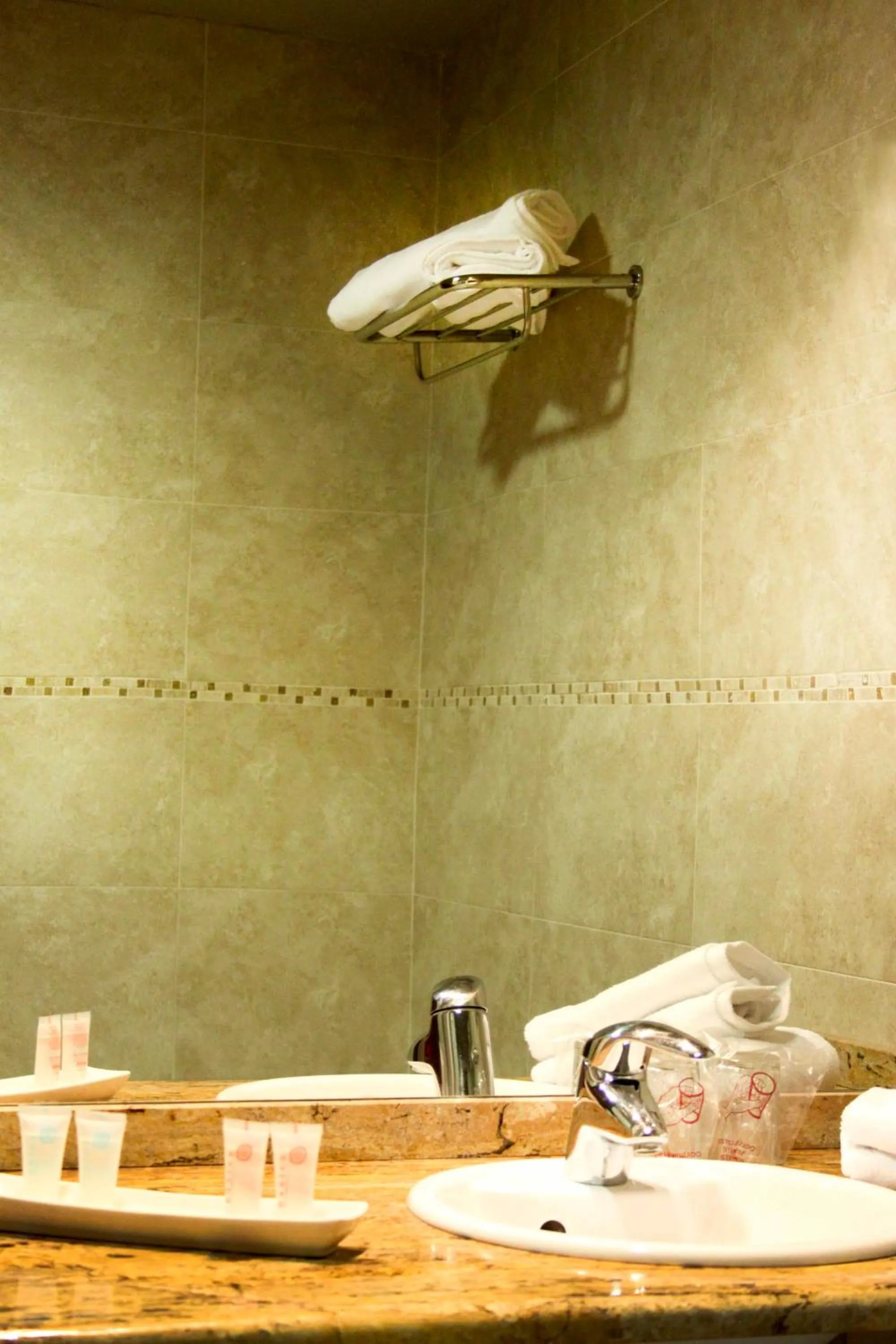 Shower in Hotel Zerbinetta