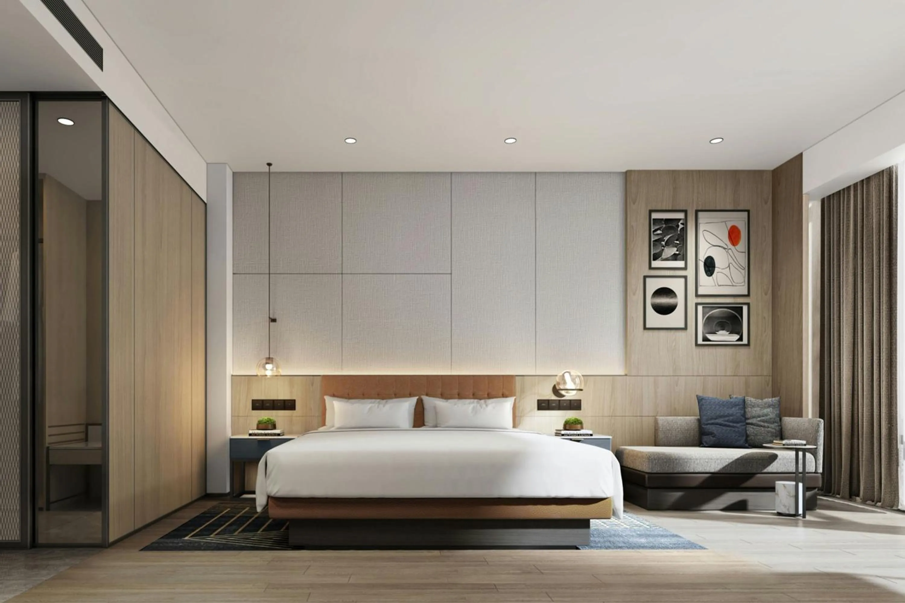 Bedroom, Bed in Four Points by Sheraton Kunming Changshui Airport