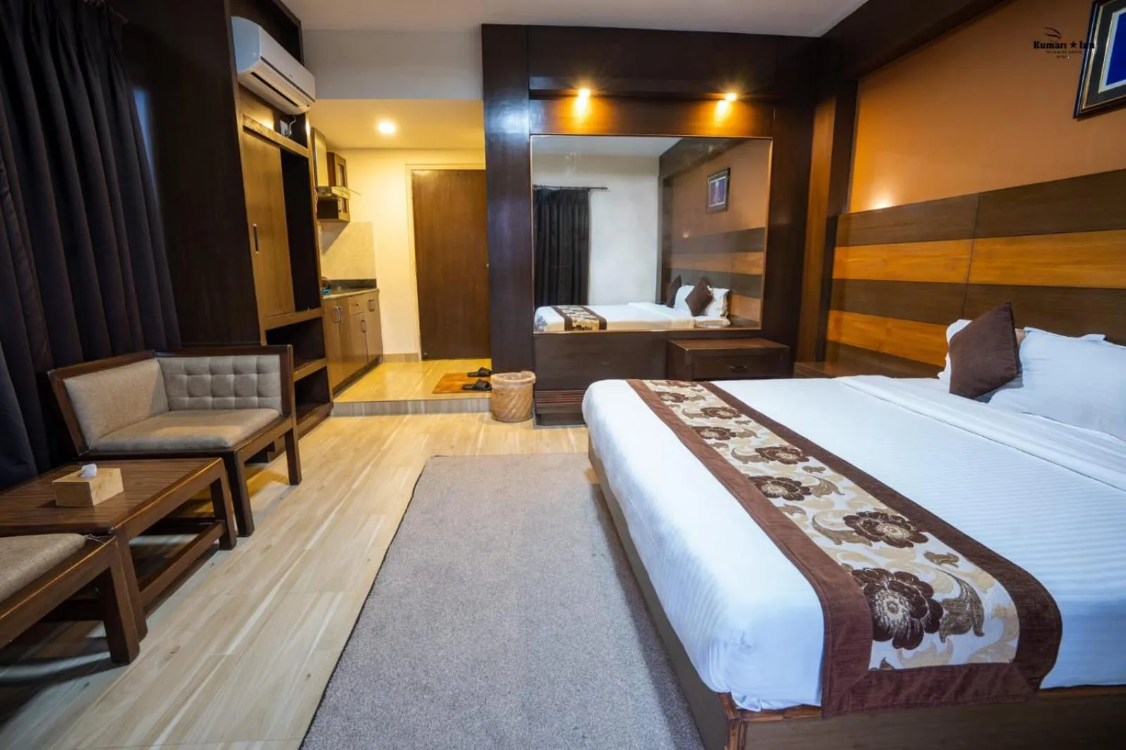 View (from property/room), Bed in Kumari Star Inn