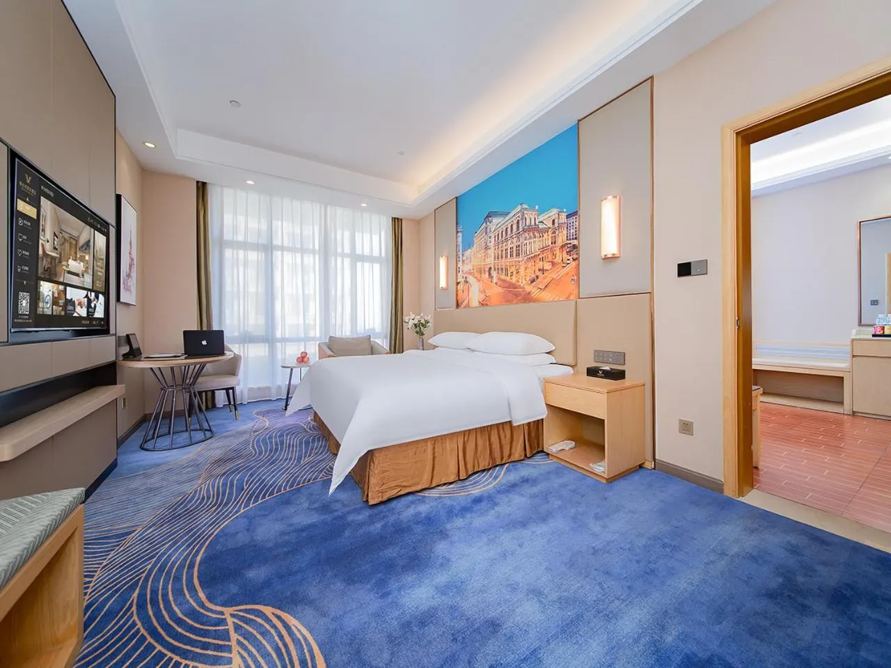 Bed in Vienna International Hotel Jingzhou New World