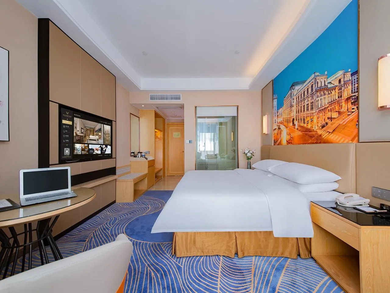 Bed in Vienna International Hotel Jingzhou New World