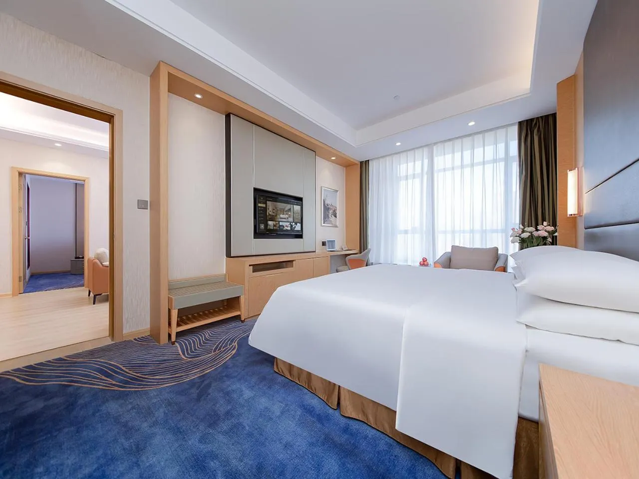 Bed in Vienna International Hotel Jingzhou New World