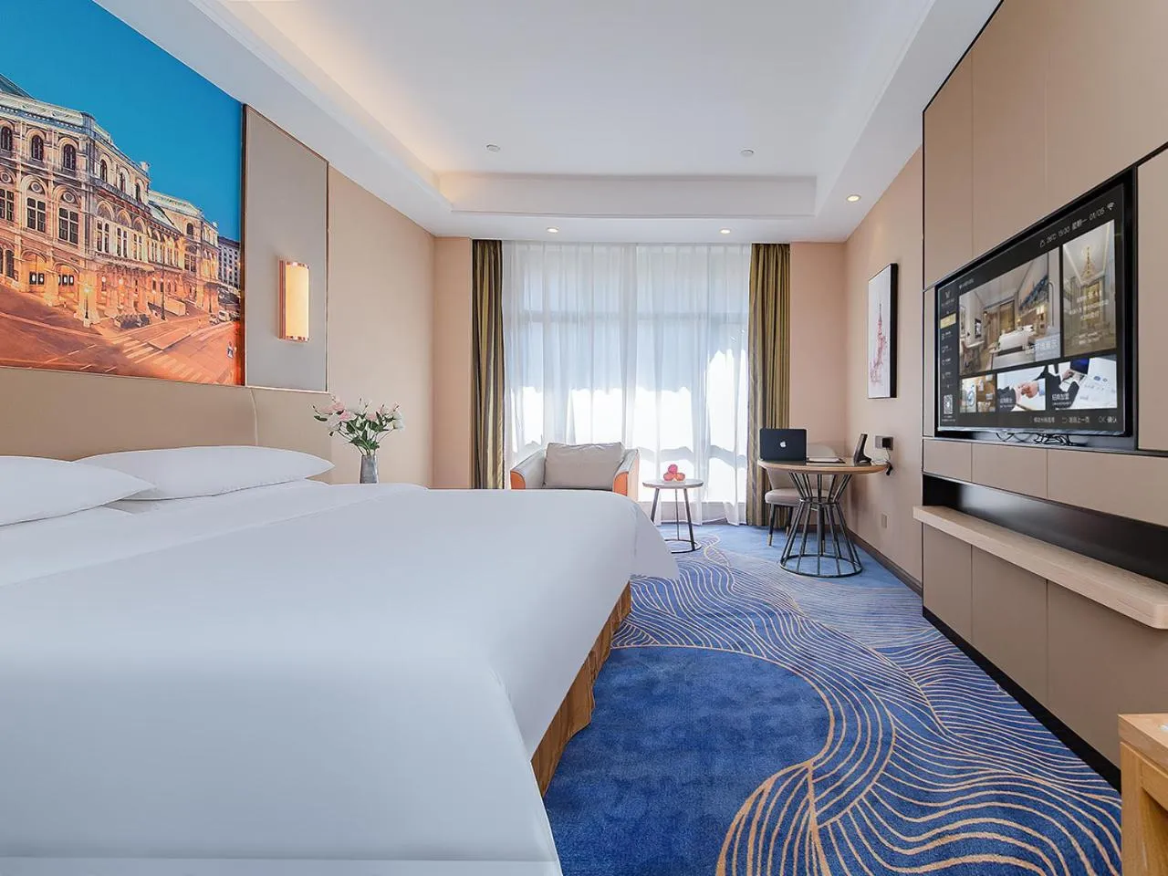 Bed in Vienna International Hotel Jingzhou New World
