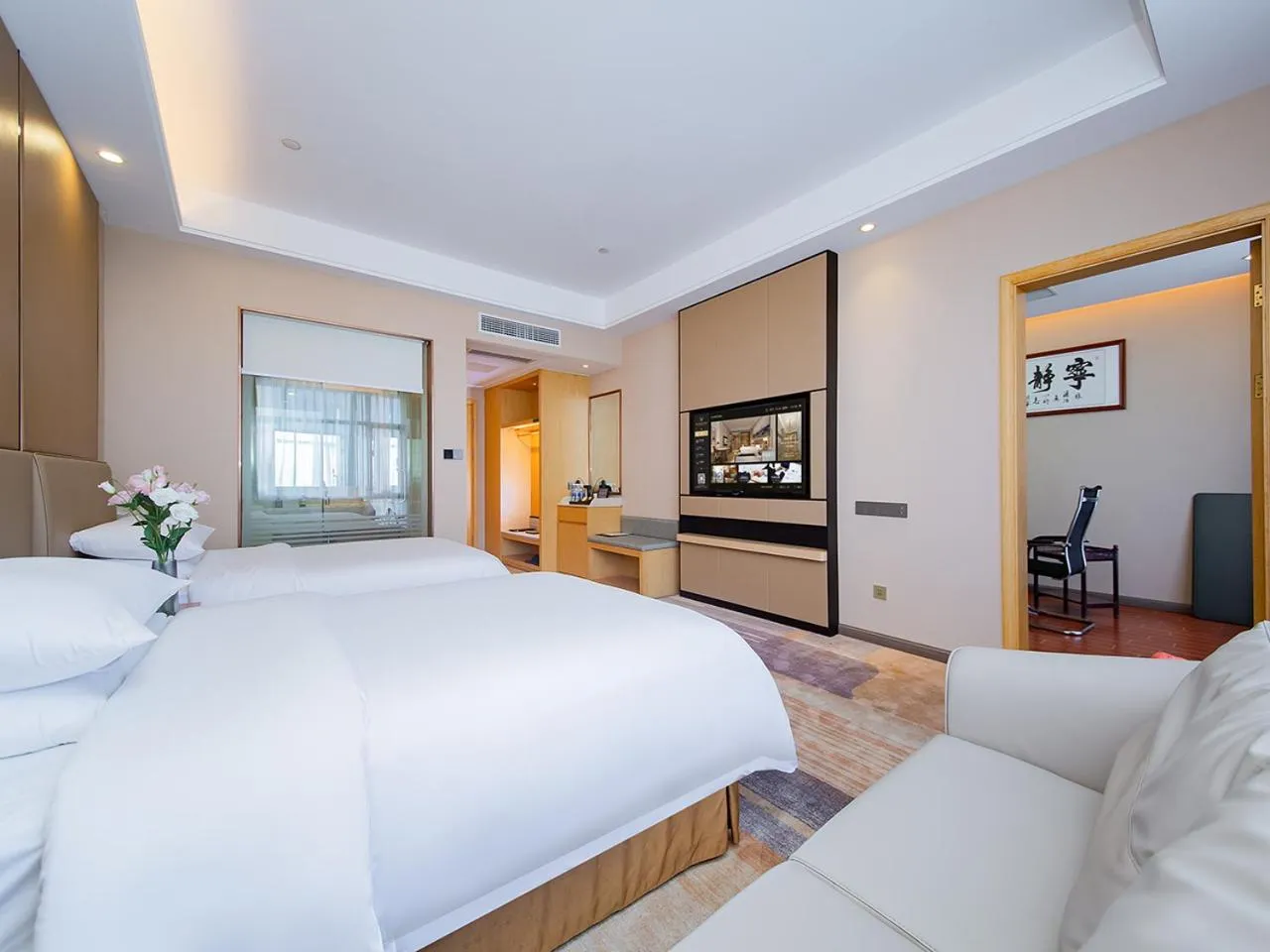 Bed in Vienna International Hotel Jingzhou New World