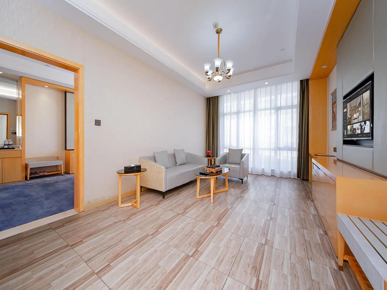 Bed in Vienna International Hotel Jingzhou New World