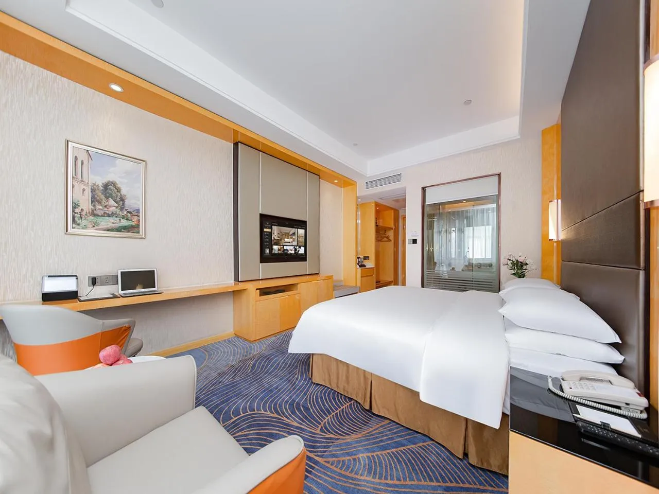 Bed in Vienna International Hotel Jingzhou New World