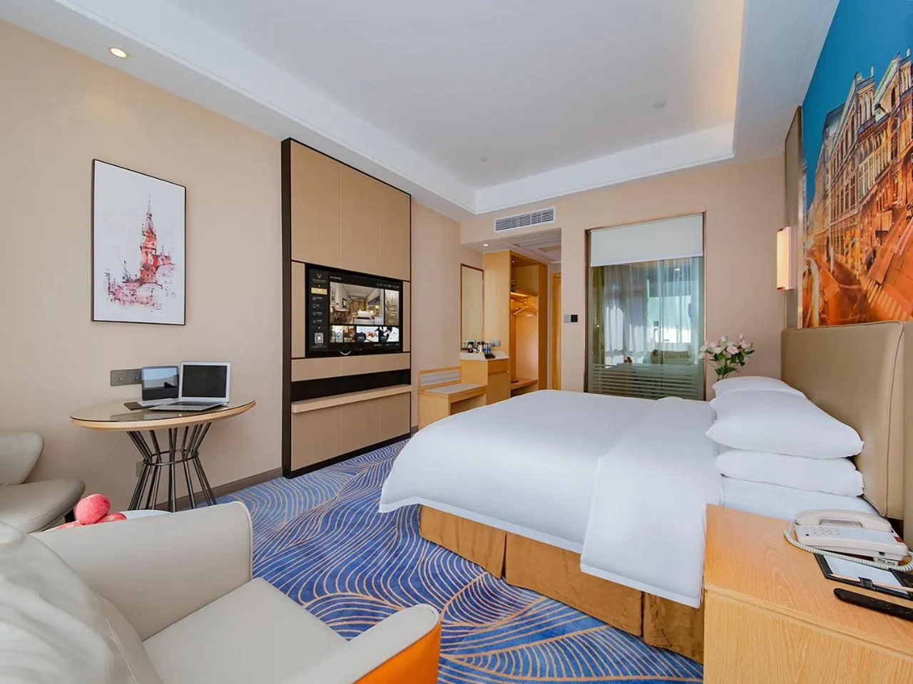 Bed in Vienna International Hotel Jingzhou New World