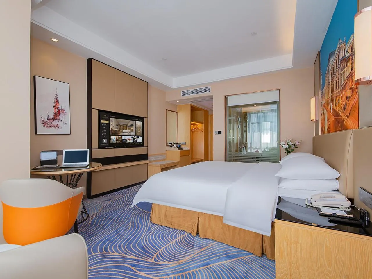 Bed in Vienna International Hotel Jingzhou New World