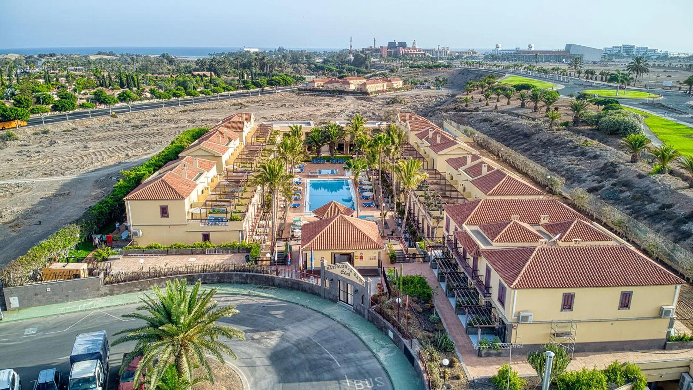Bird's eye view in Bungalows Maspalomas Oasis Club - All Inclusive.