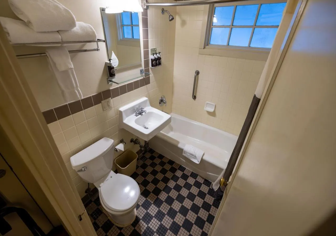 Shower in Zion Lodge - Inside the Park