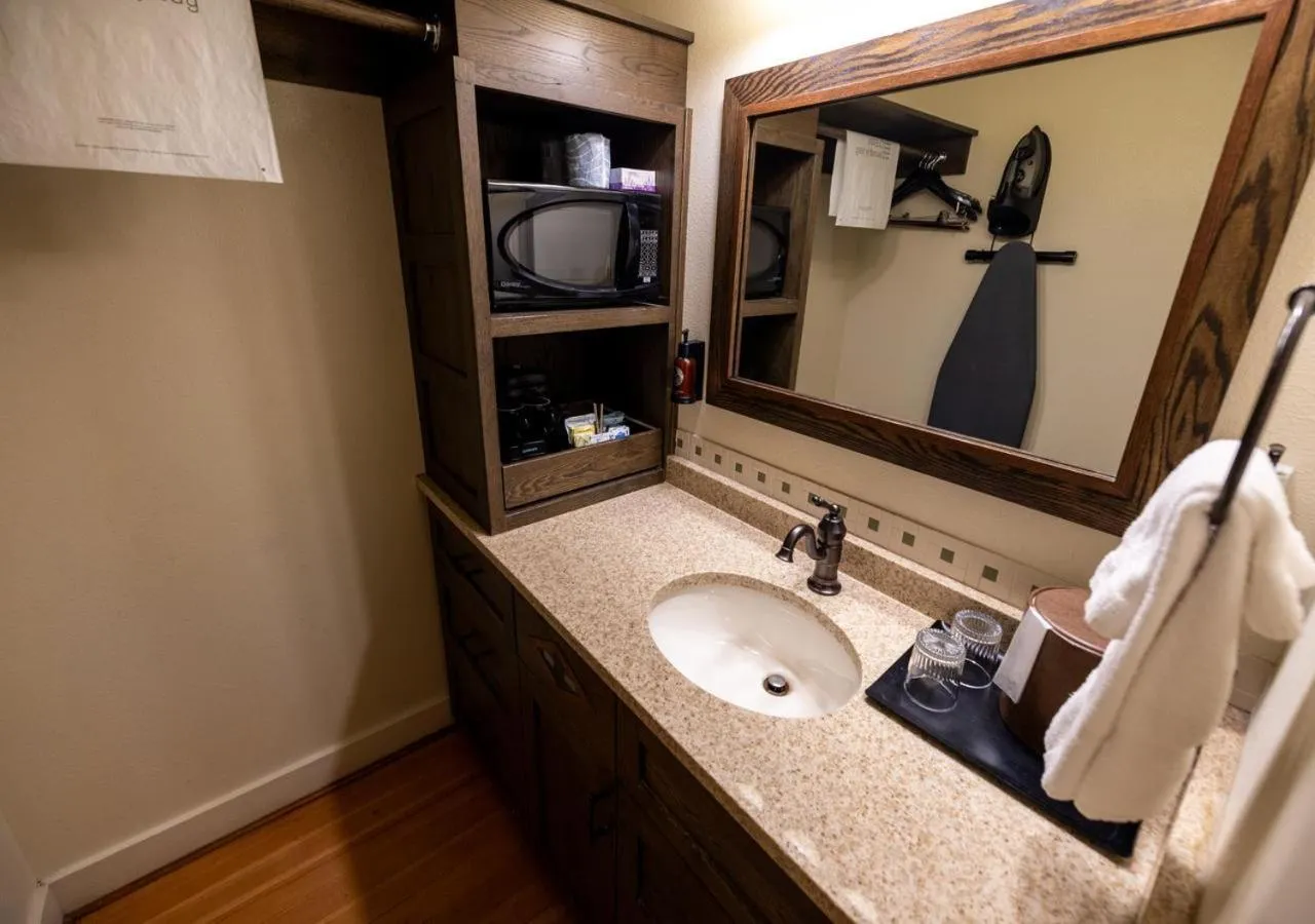 Bathroom in Zion Lodge - Inside the Park