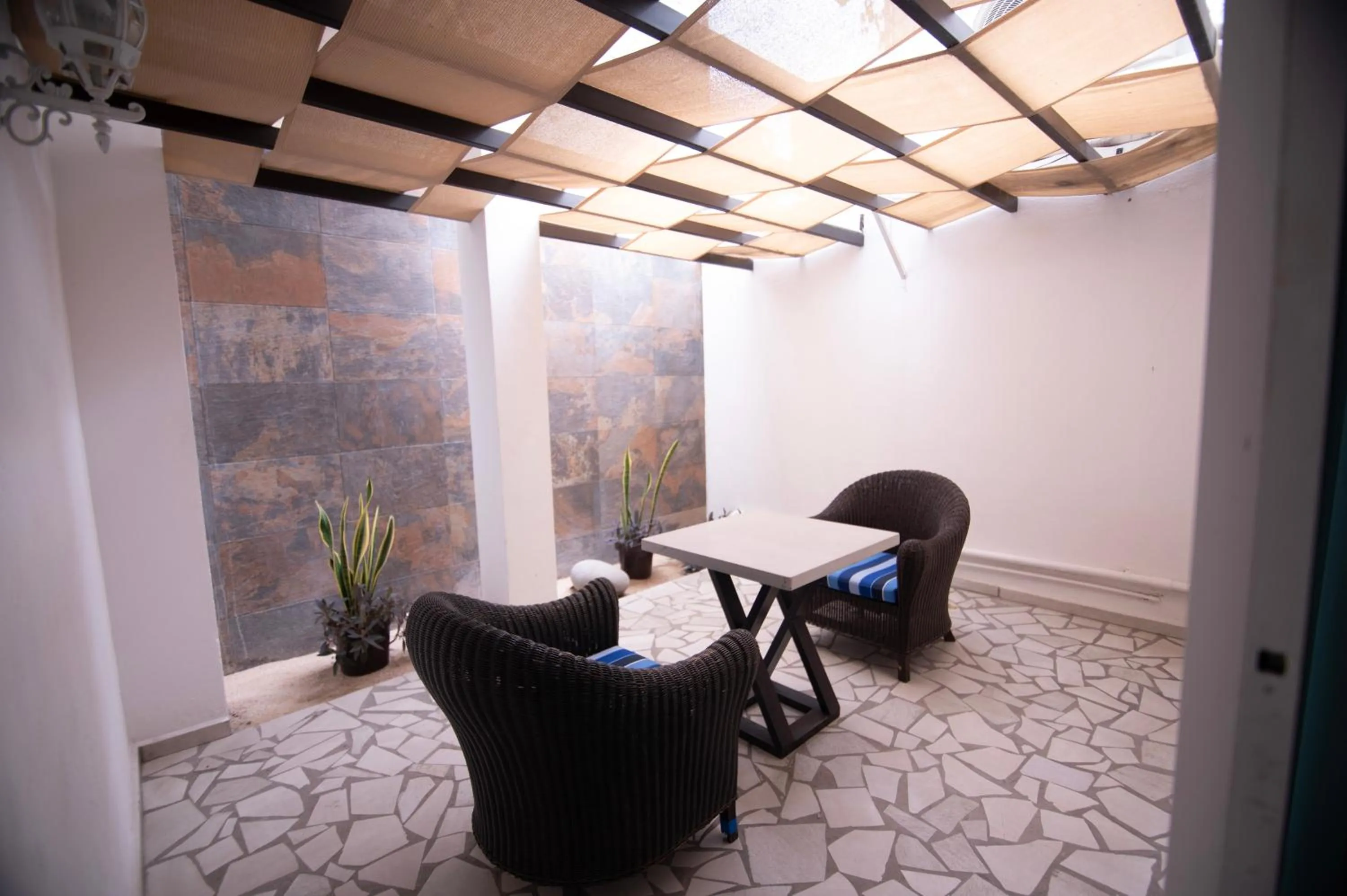 Patio in Hotel HBlue Centro