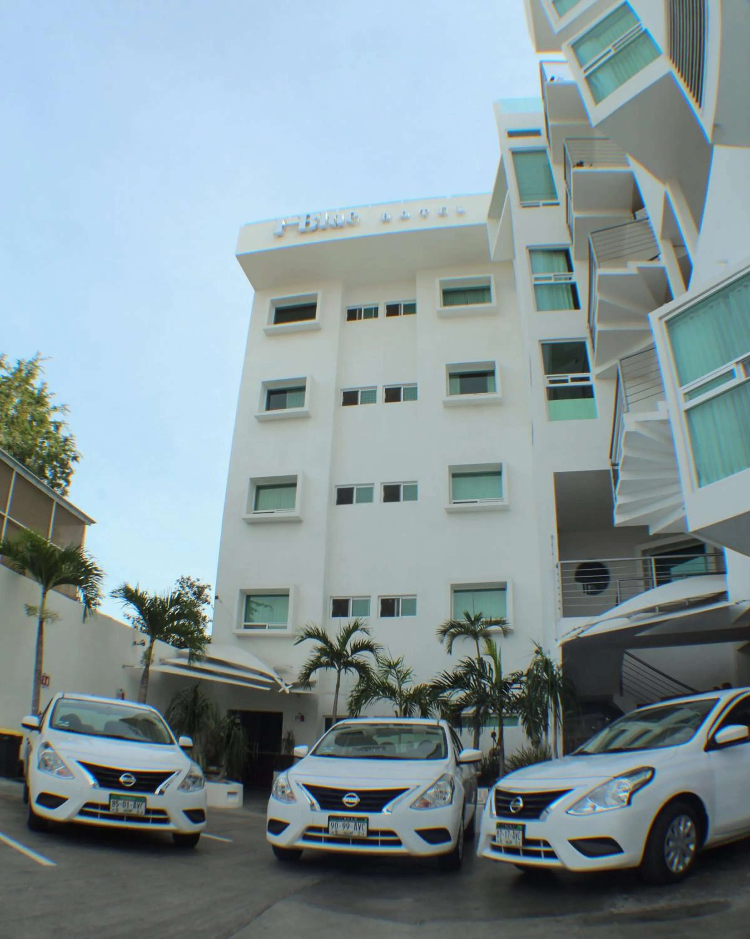 Property building in Hotel HBlue Centro