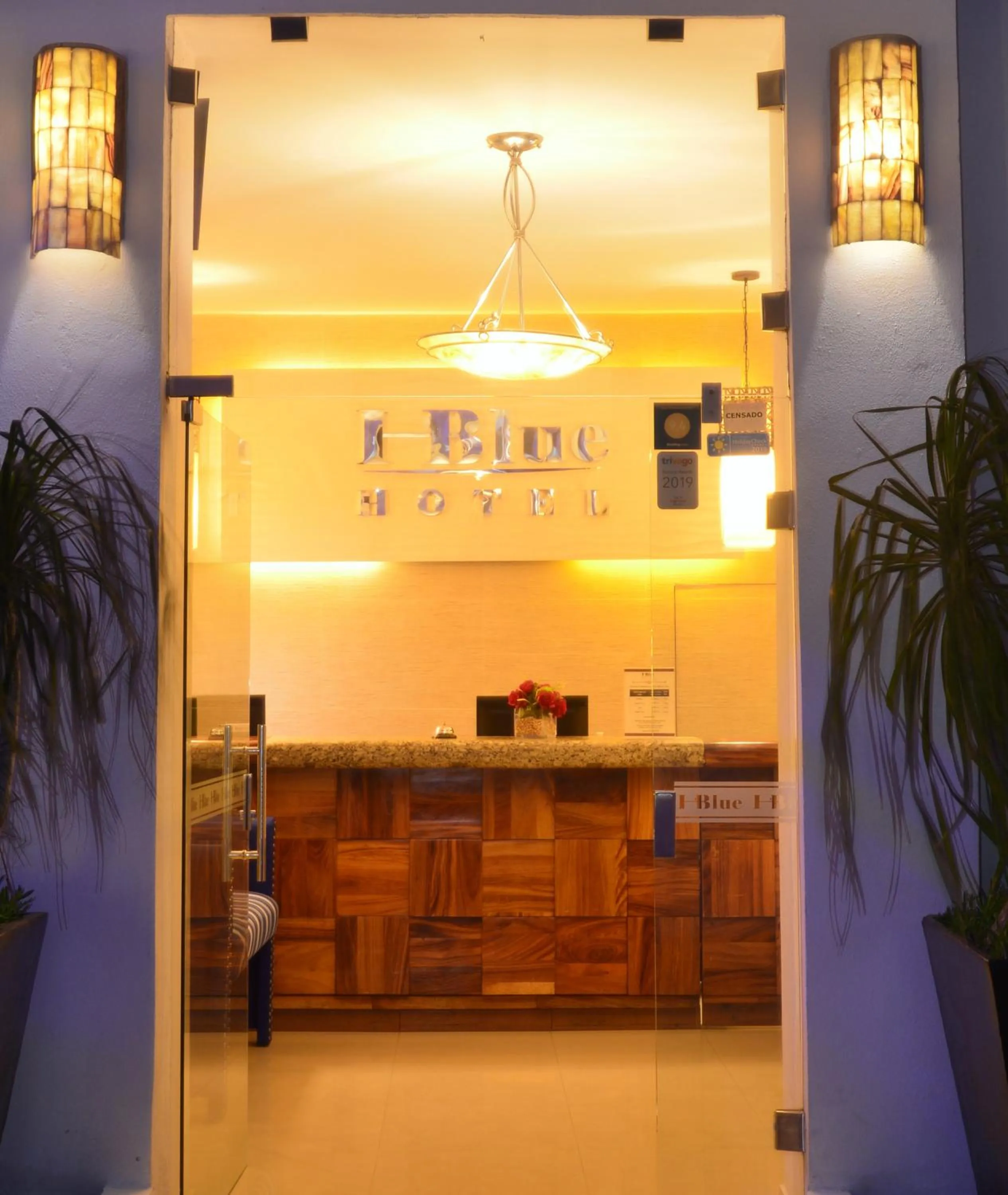 Lobby or reception in Hotel HBlue Centro