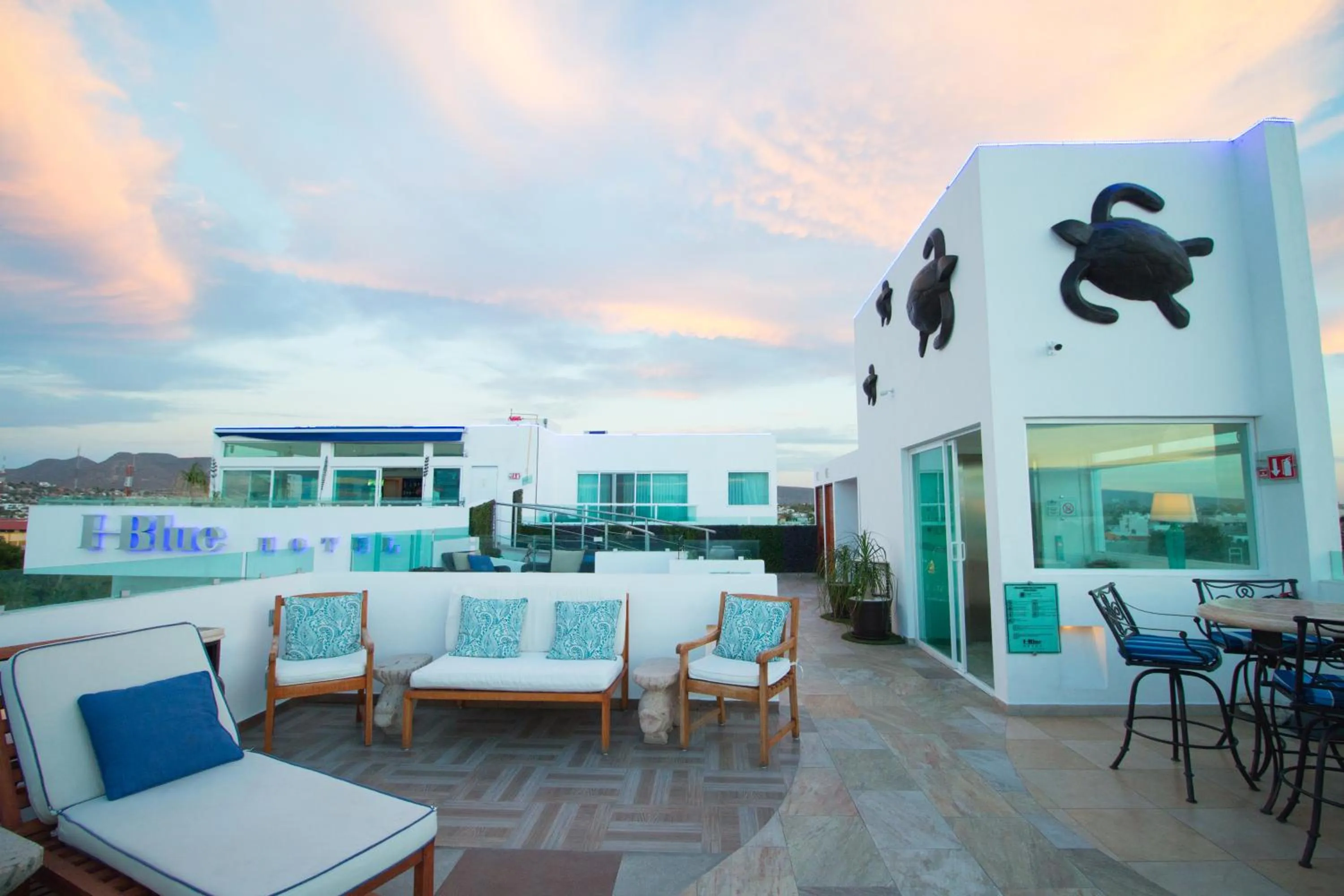 Balcony/Terrace in Hotel HBlue Centro