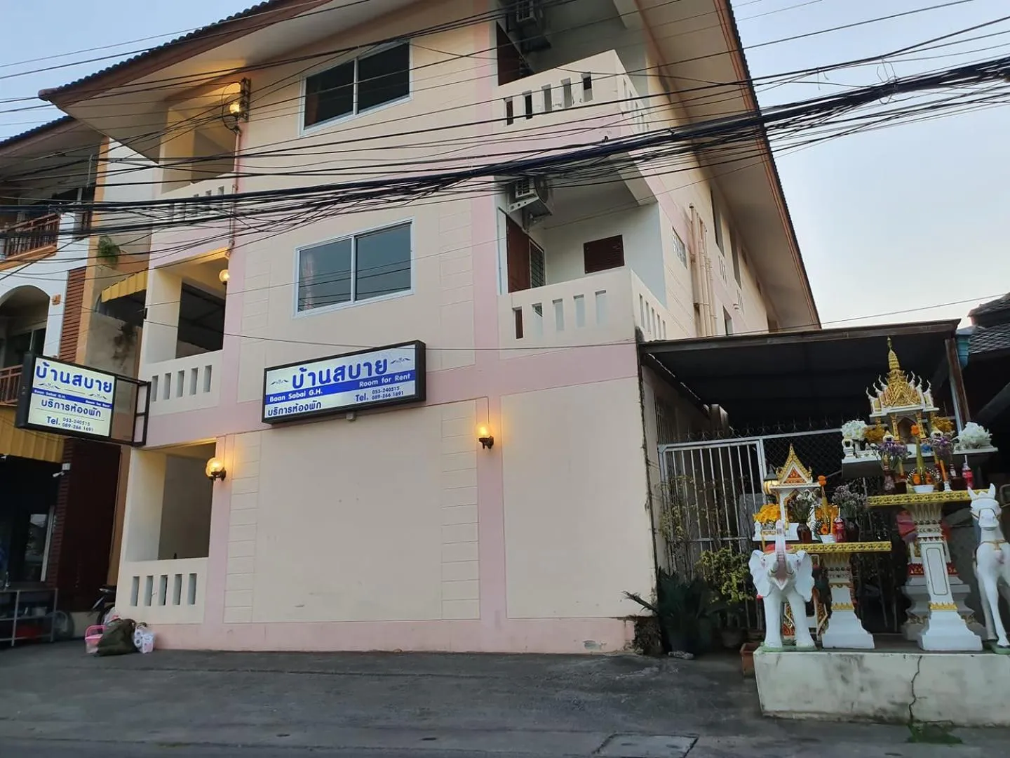 Property building in Baan Sabai Guesthouse
