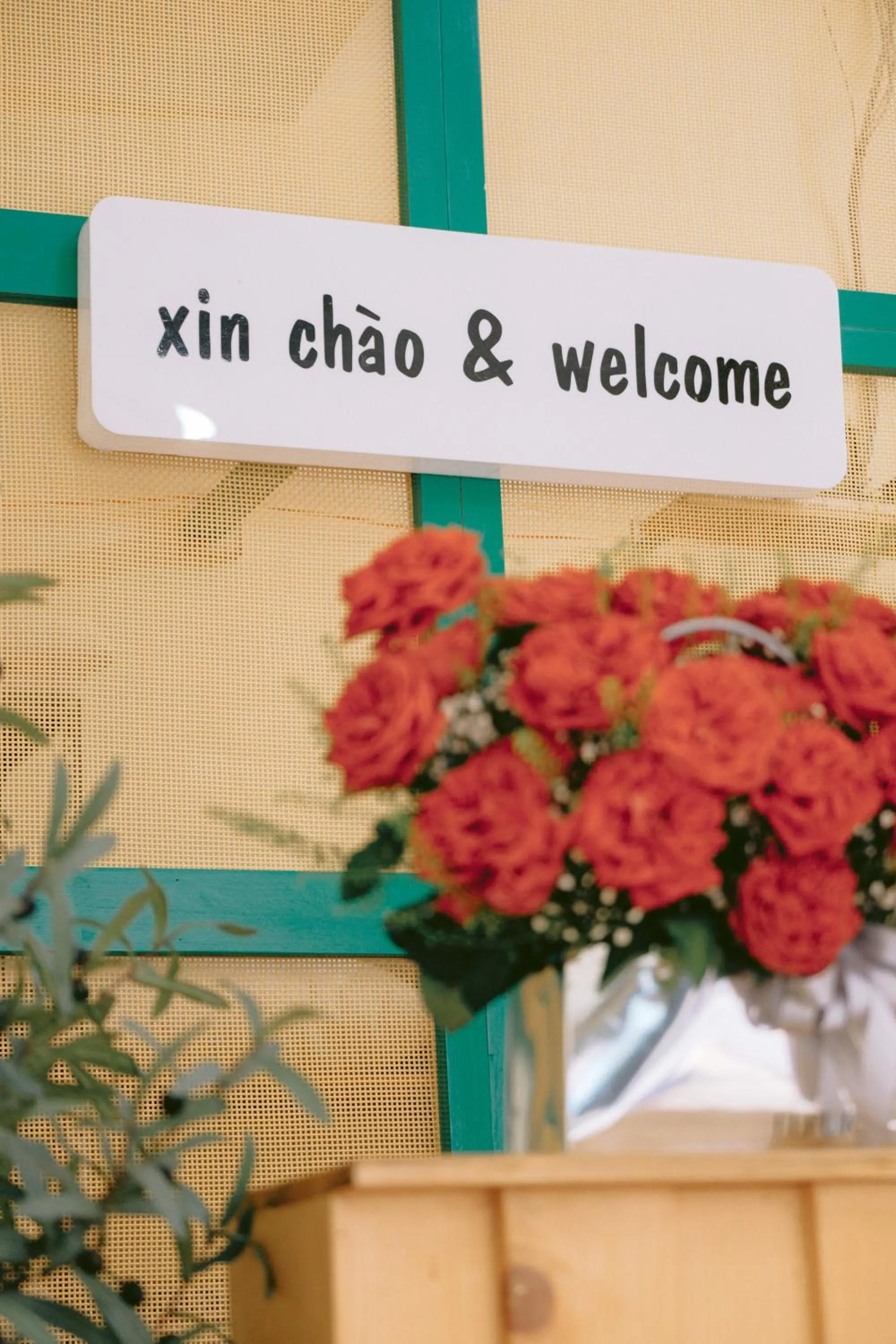 Decorative detail in De Rivé Homestay 2 - Bến Ninh Kiều