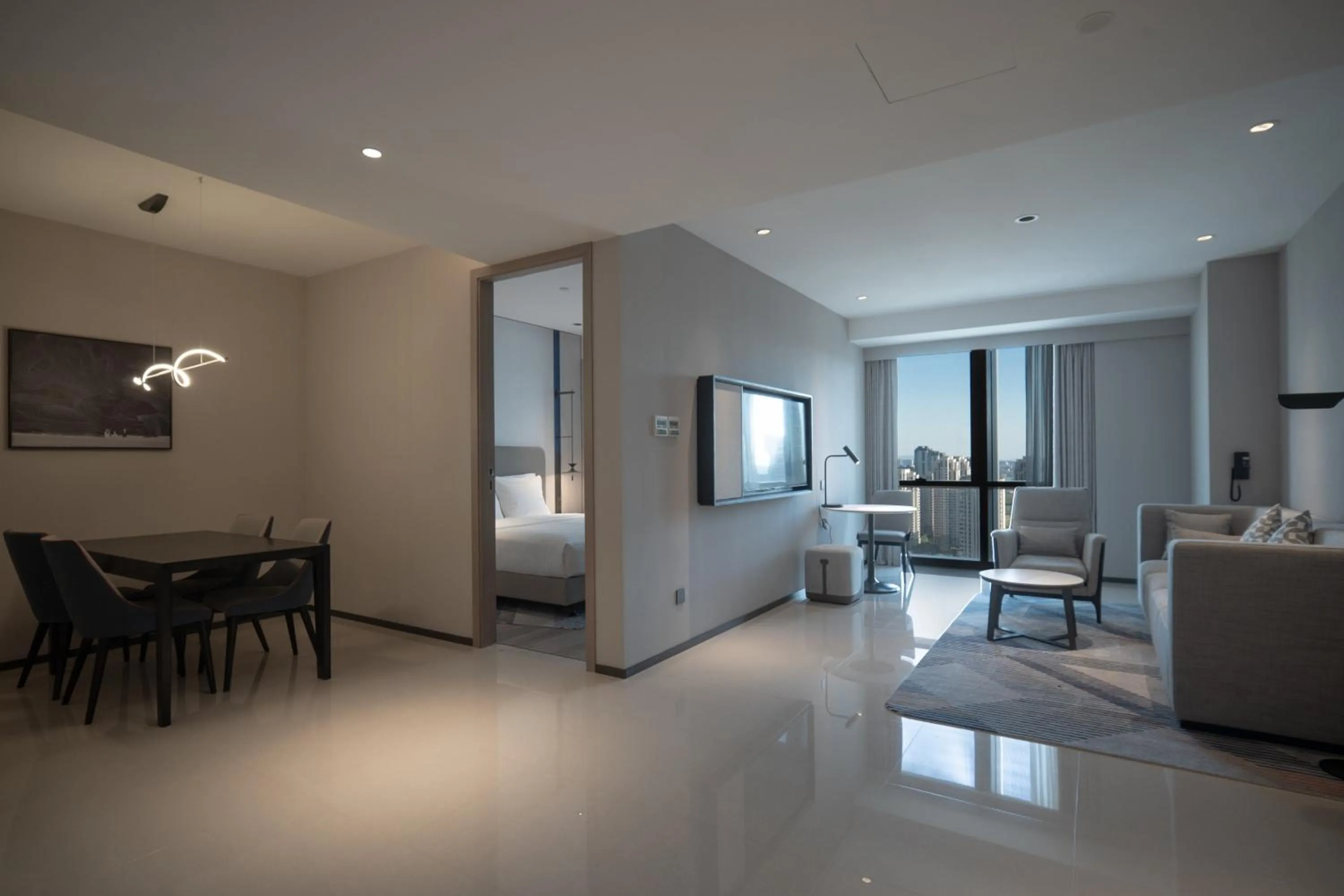 Photo of the whole room, Bed in Holiday Inn Express Wuxi Taihu by IHG