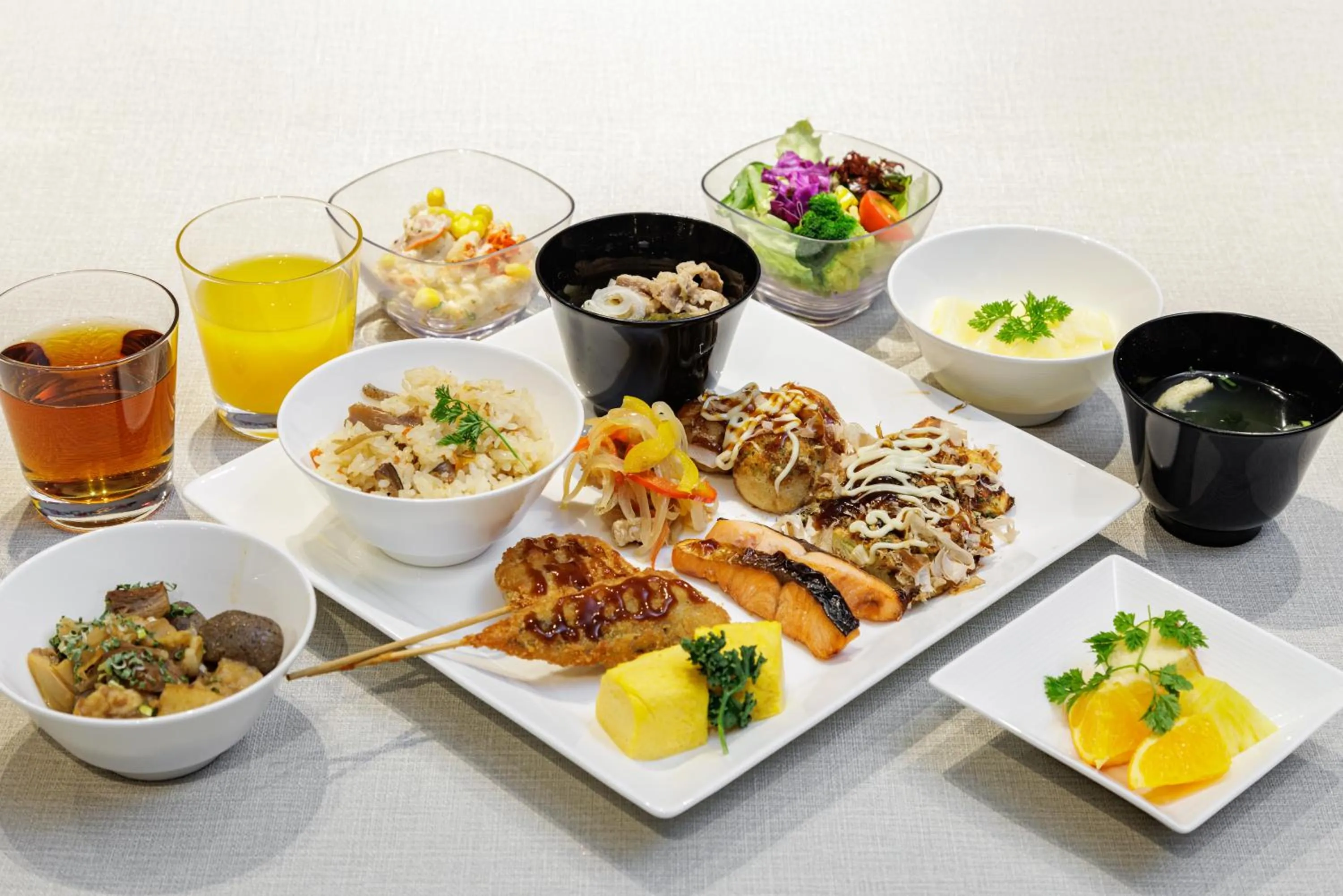 Breakfast in HOTEL AMANEK Osaka Namba