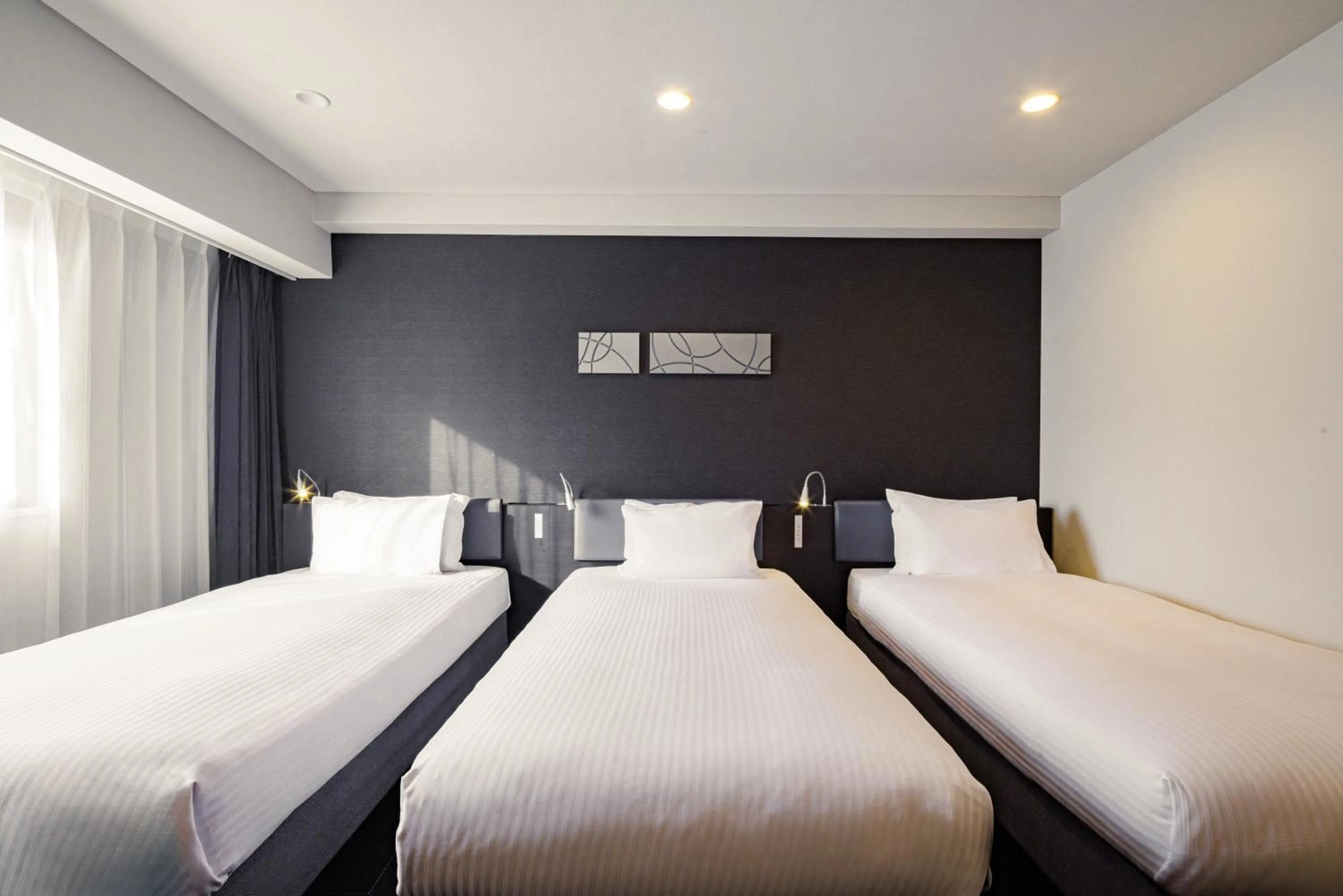 Photo of the whole room, Bed in HOTEL AMANEK Osaka Namba