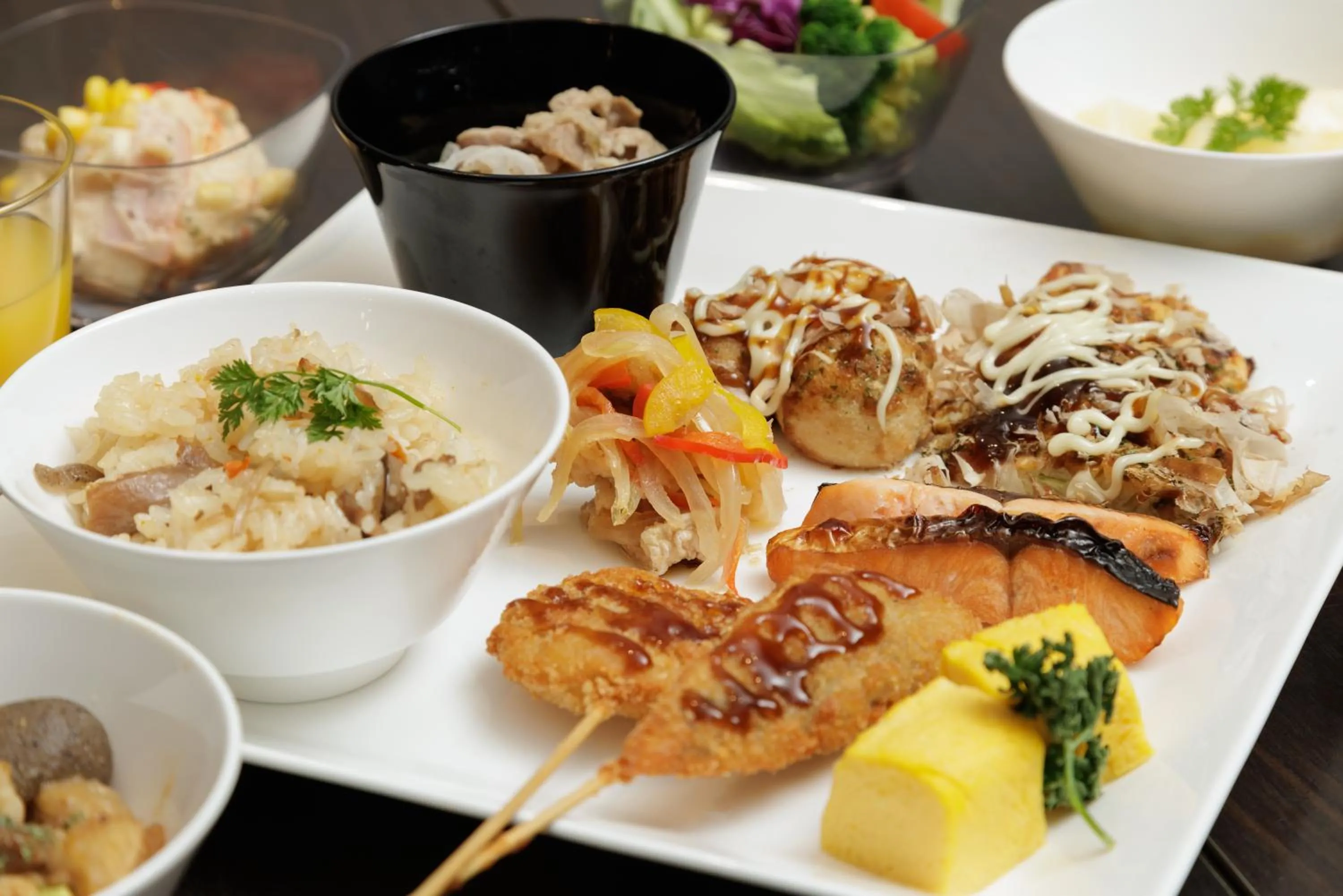 Breakfast in HOTEL AMANEK Osaka Namba