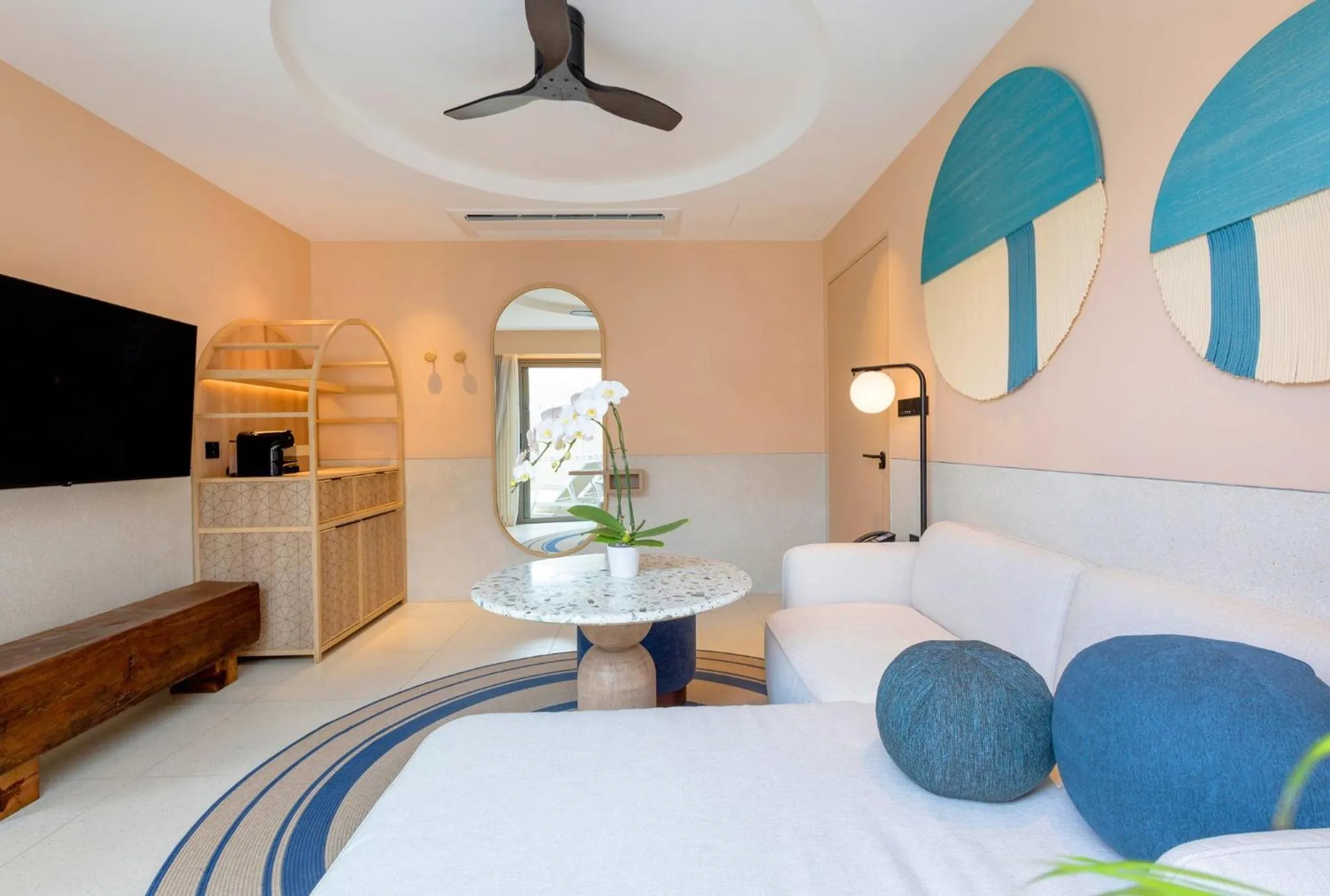 Living room, Bed in Centara Karon Villas Phuket