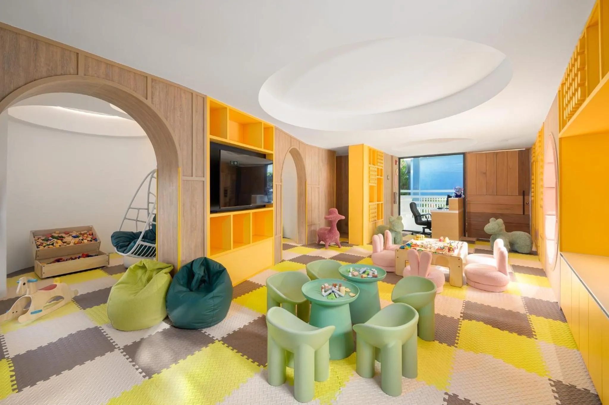 Children play ground in Centara Karon Villas Phuket