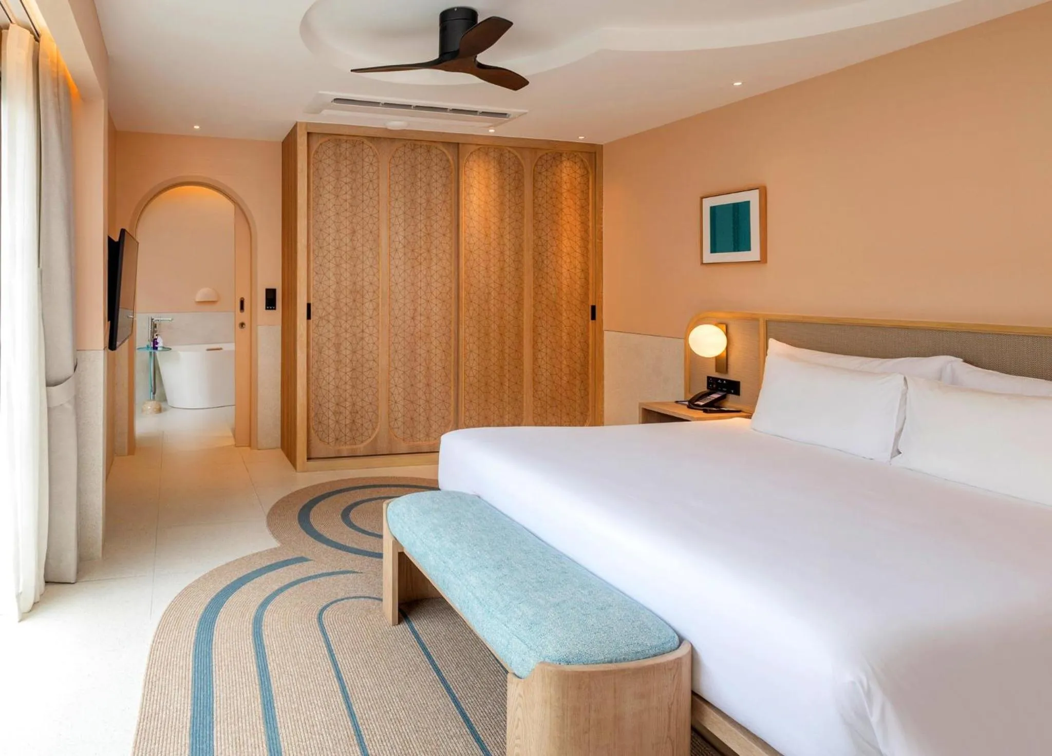 Bedroom, Bed in Centara Karon Villas Phuket