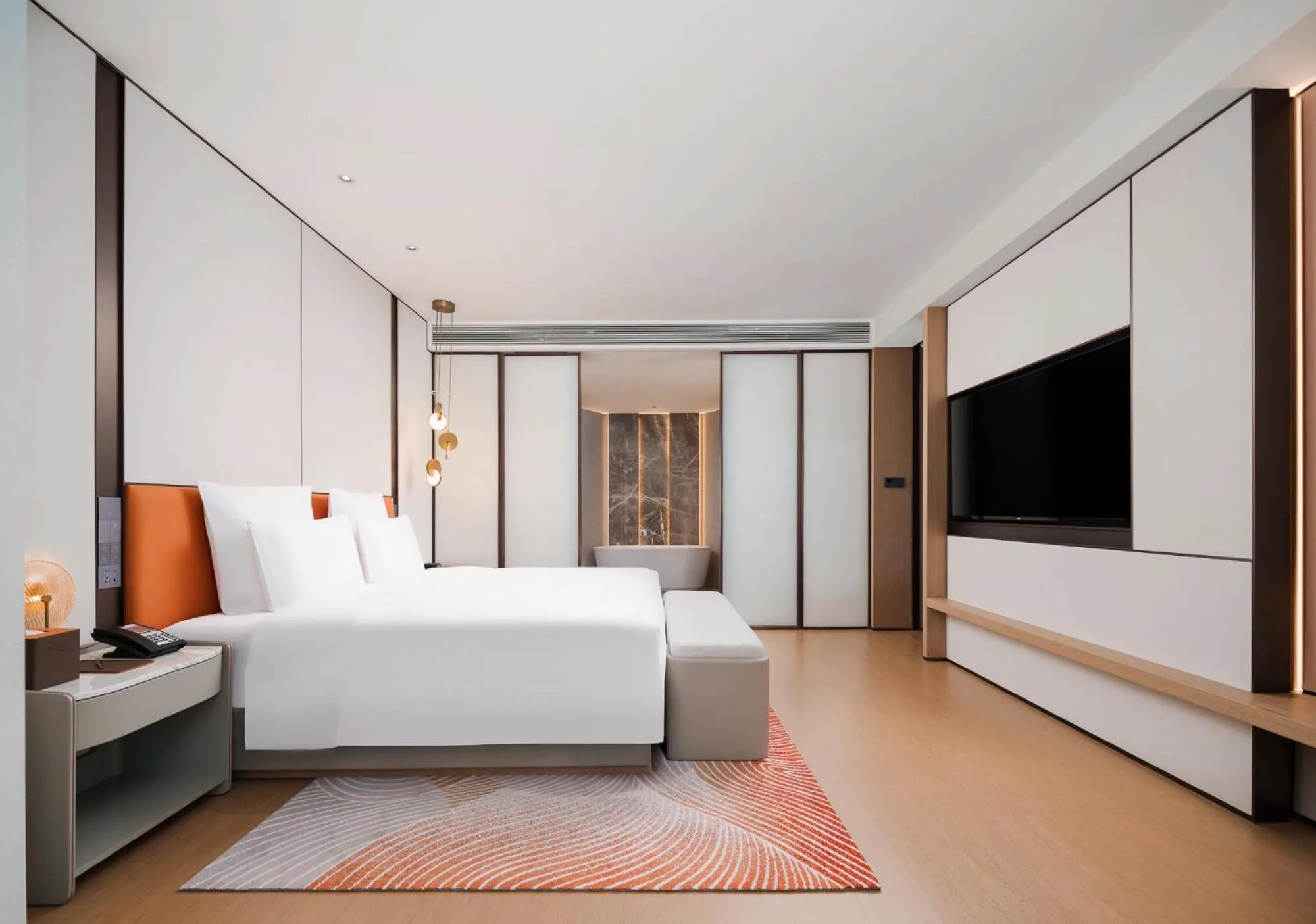 Bedroom, Bed in Pullman Chongqing Xiyue